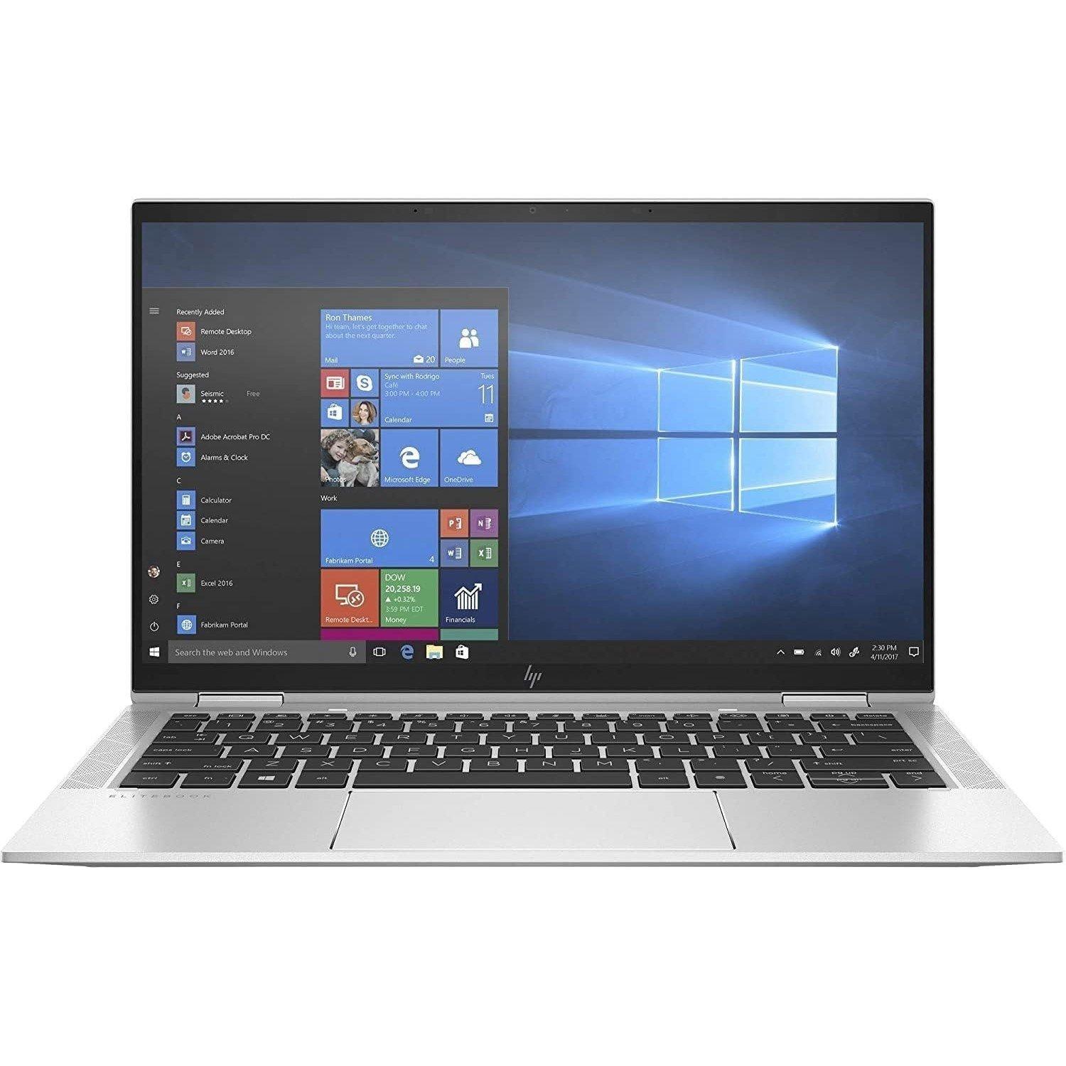 Black - HP - Refurbished HP EliteBook 830 X360 G7 13 Inch 2 in 1 Laptop - Intel Core i5-10310U 16GB 512GB SSD - 2