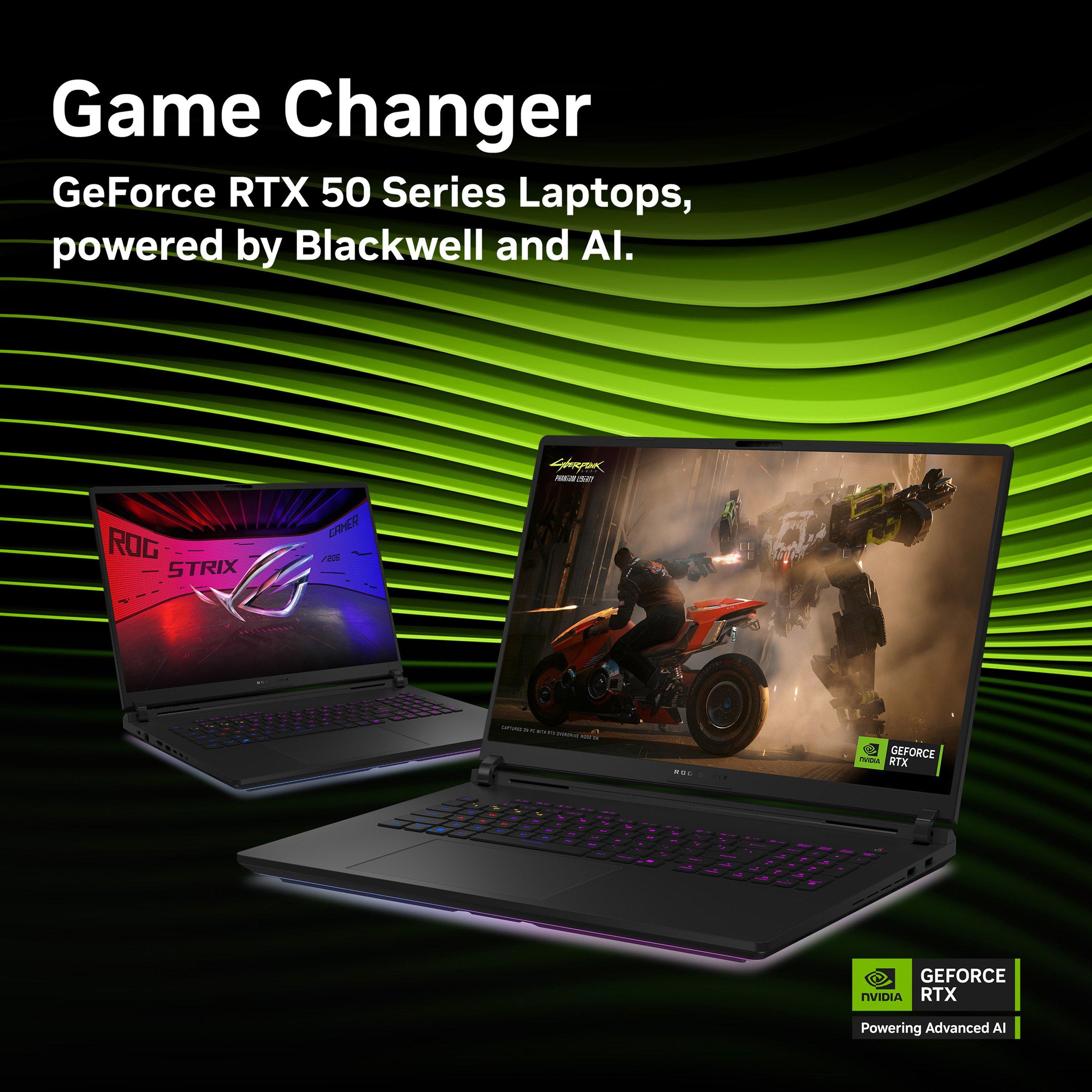 Black - ASUS - ASUS ROG Strix SCAR 18 4K Mini LED 240Hz - Ultra 9 290HX Plus 64GB 2TB RTX 5090 - 15