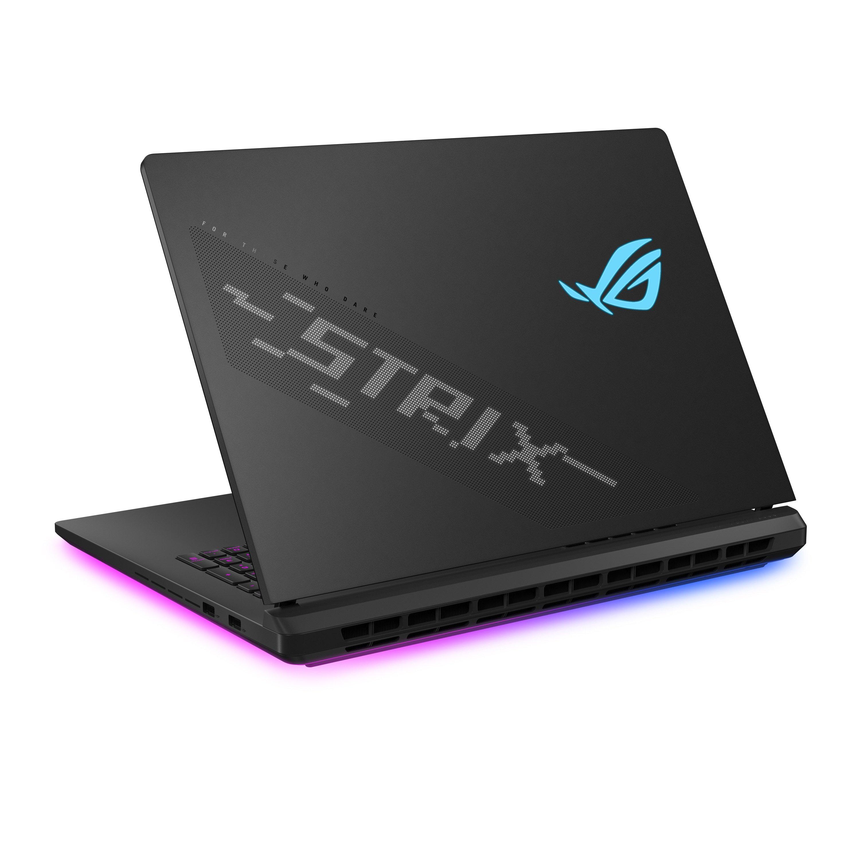Black - ASUS - ASUS ROG Strix SCAR 18 4K Mini LED 240Hz - Ultra 9 290HX Plus 64GB 2TB RTX 5090 - 5