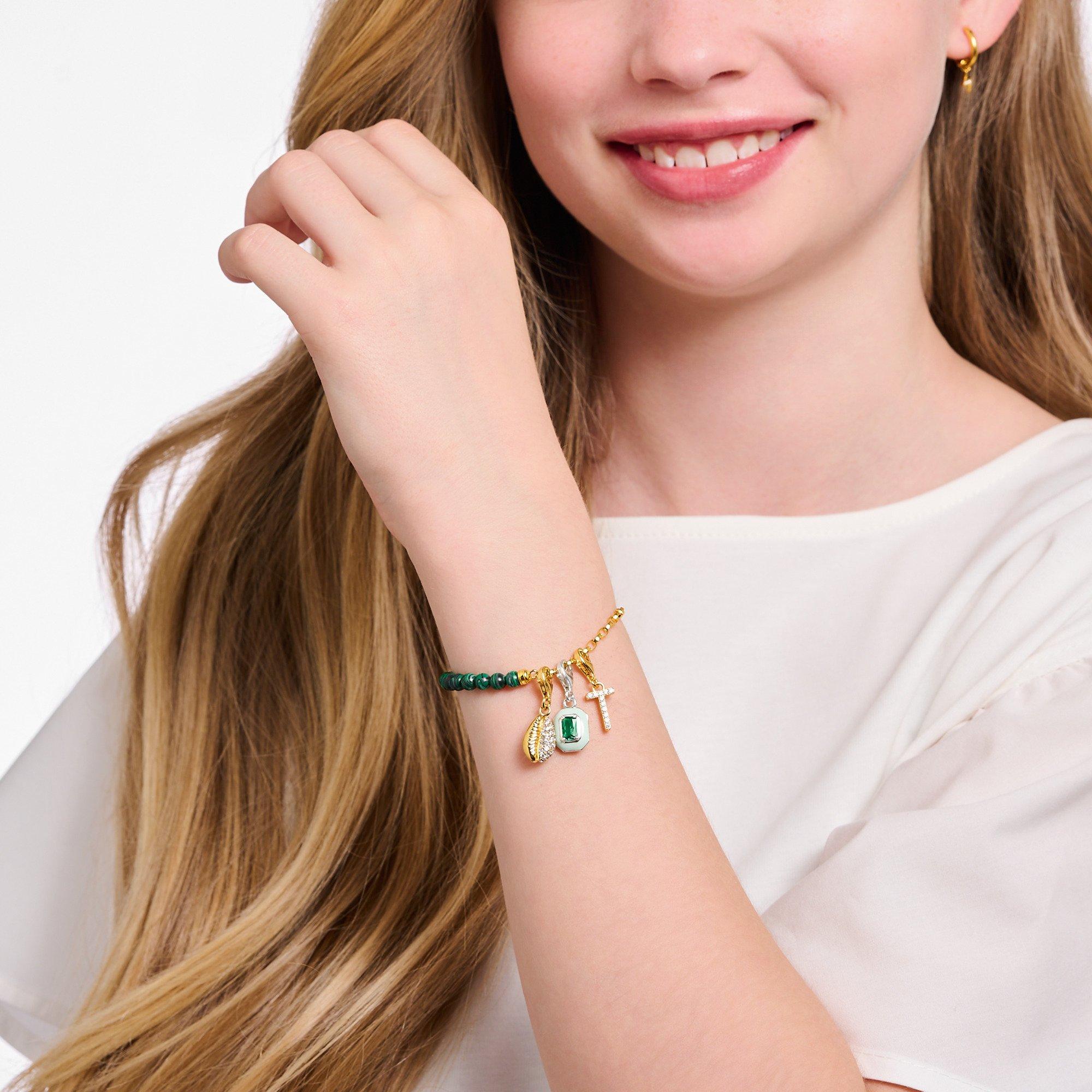 Green - Thomas Sabo - Women's Charm Bracelet - 3