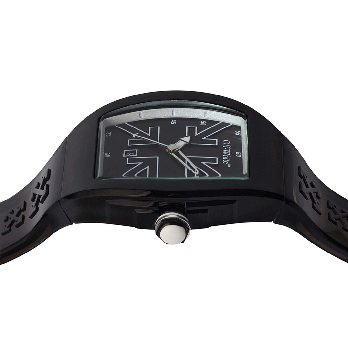 Black - Off White - Men's Beat Analogue Quartz Watch - 3
