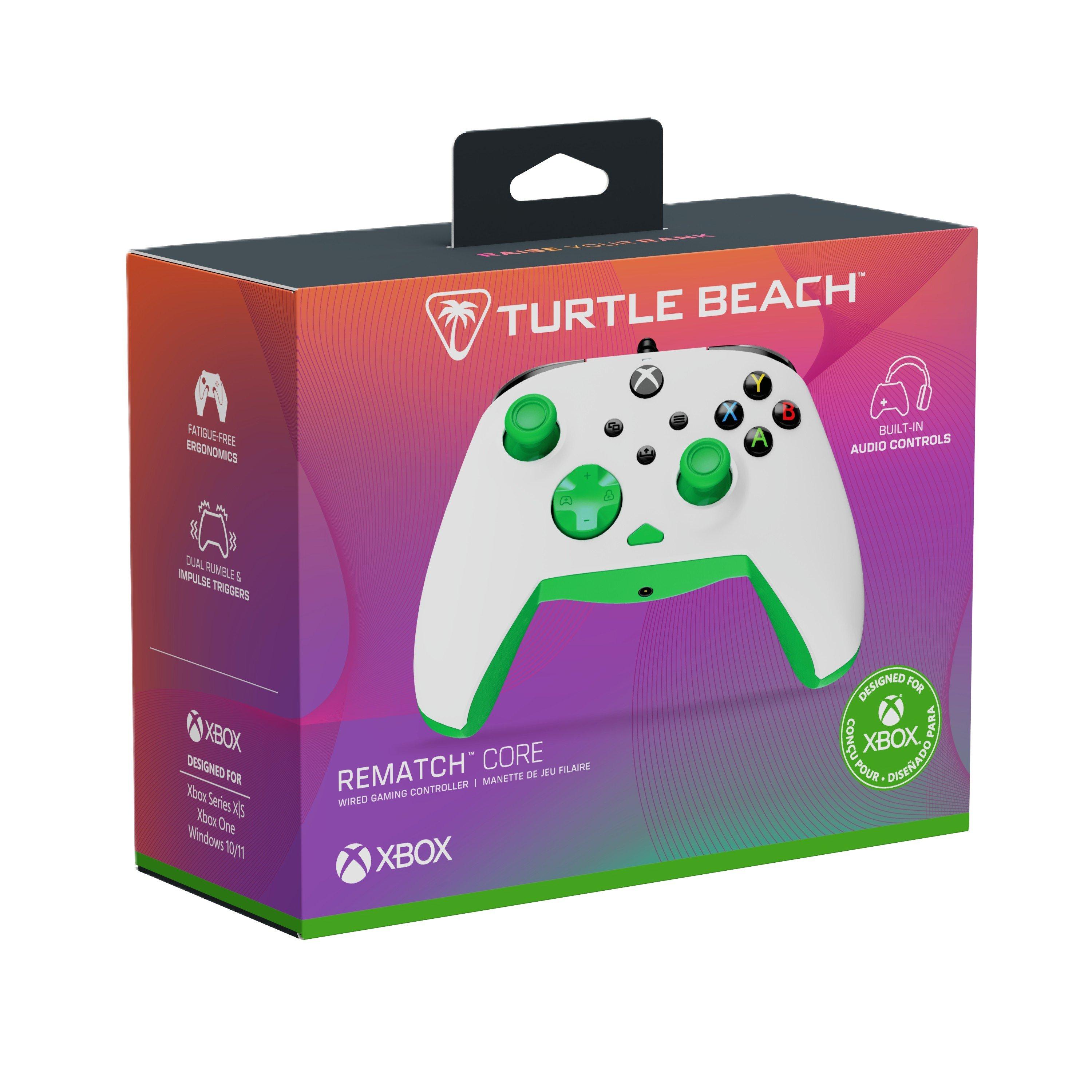 Weiß/Grün - Turtle Beach - Turtle Beach® Rematch™ Core – White/Green - 2