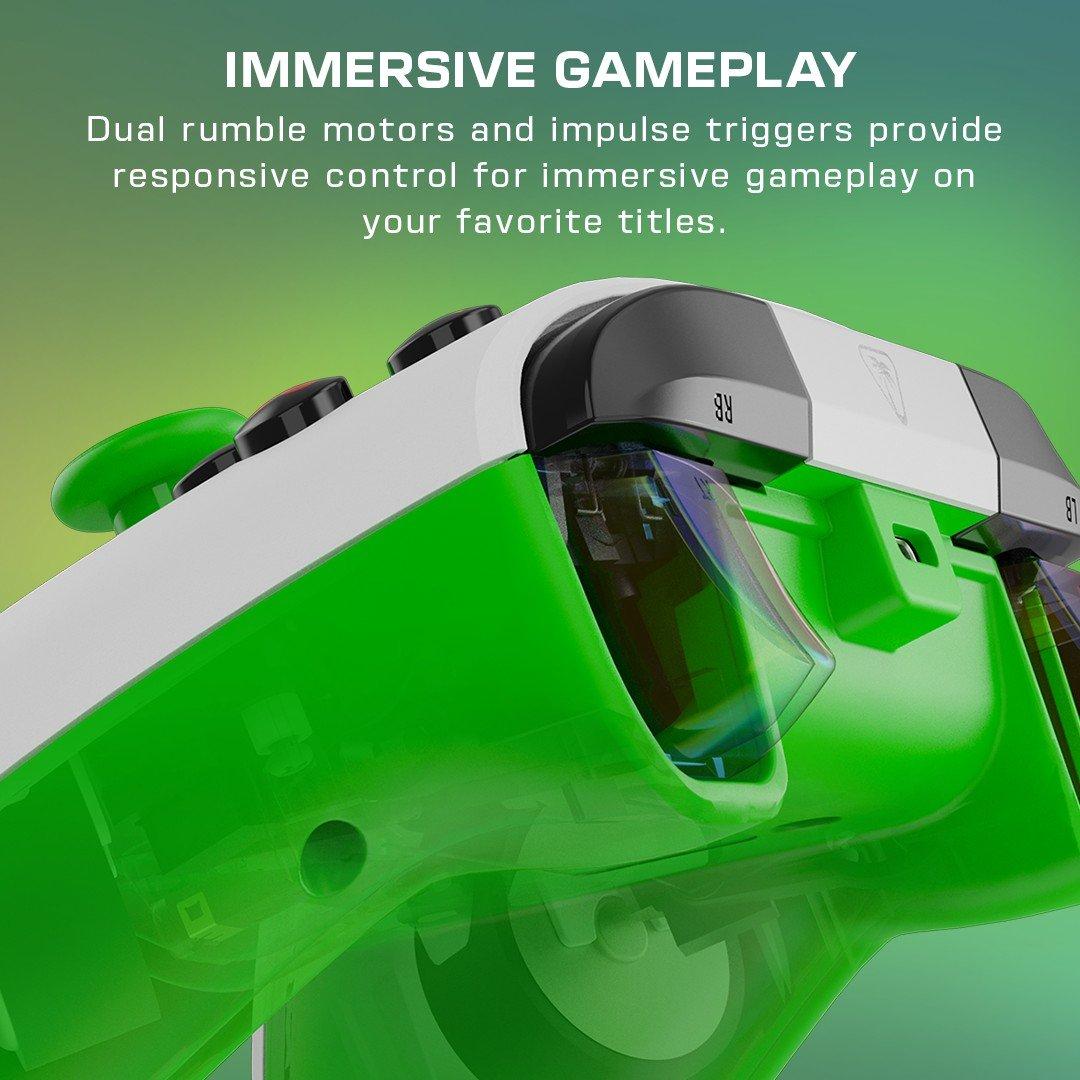 Weiß/Grün - Turtle Beach - Turtle Beach® Rematch™ Core – White/Green - 5