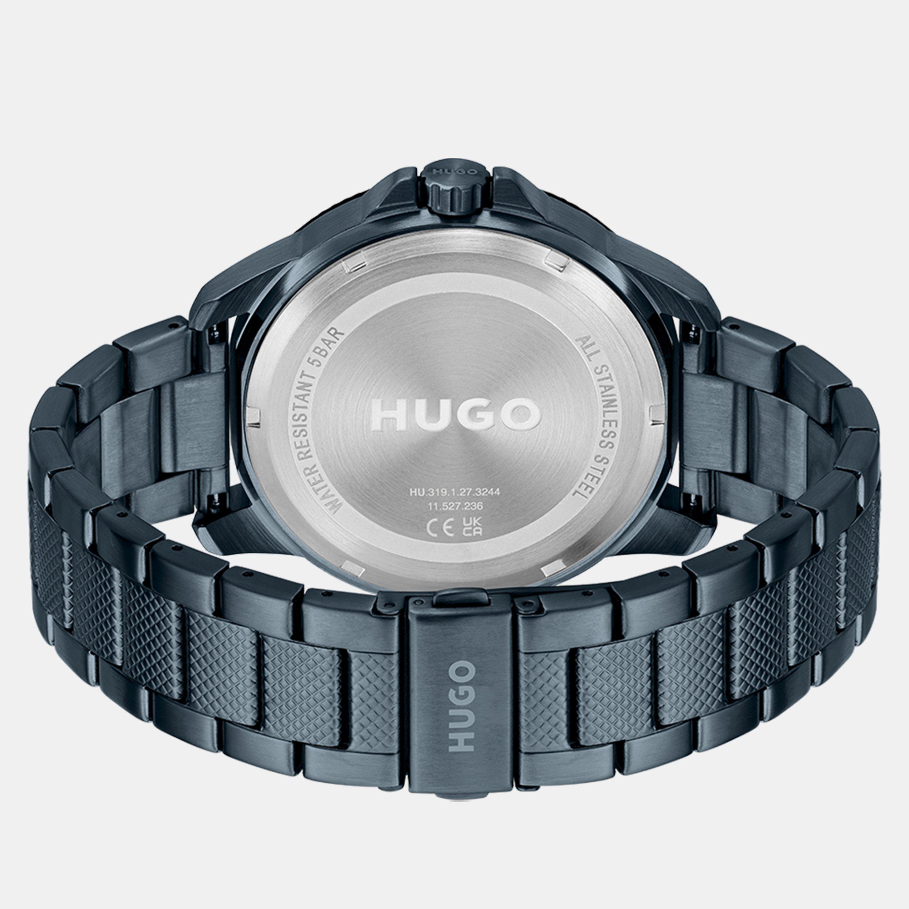 Blue/Blue - Hugo - Gents HUGO #SPORT Bracelet Watch - 2
