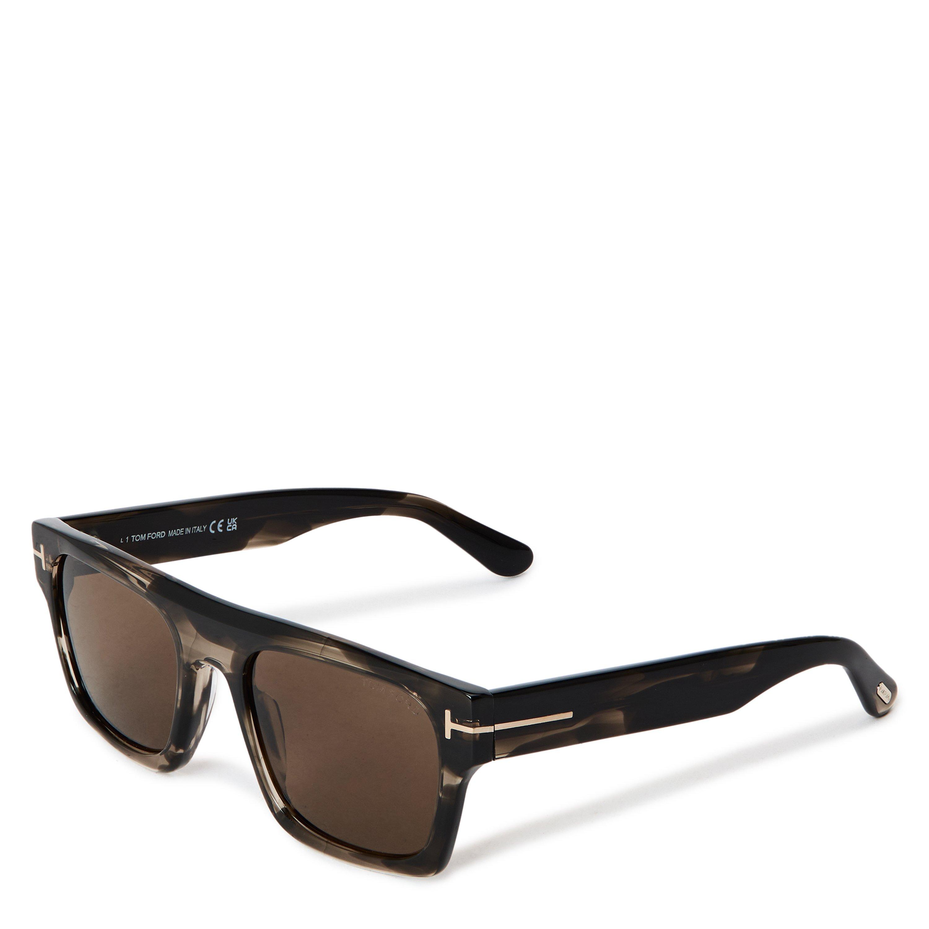 Havana - Tom Ford - Men's Cyrpus Square Sunglasses - 1