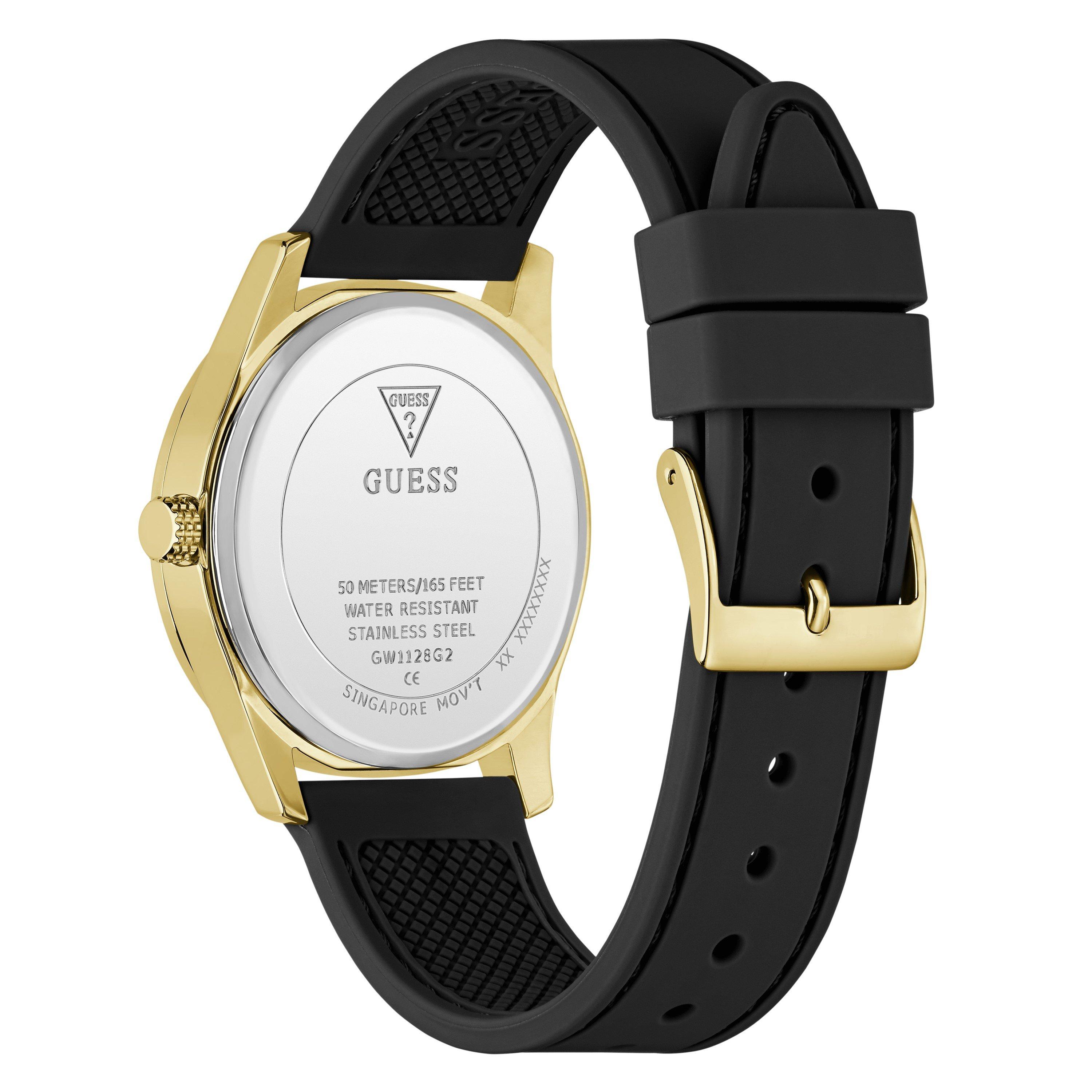 Zwart/Goud - Guess - GesJwl Quentin Watch Sn71 - 3