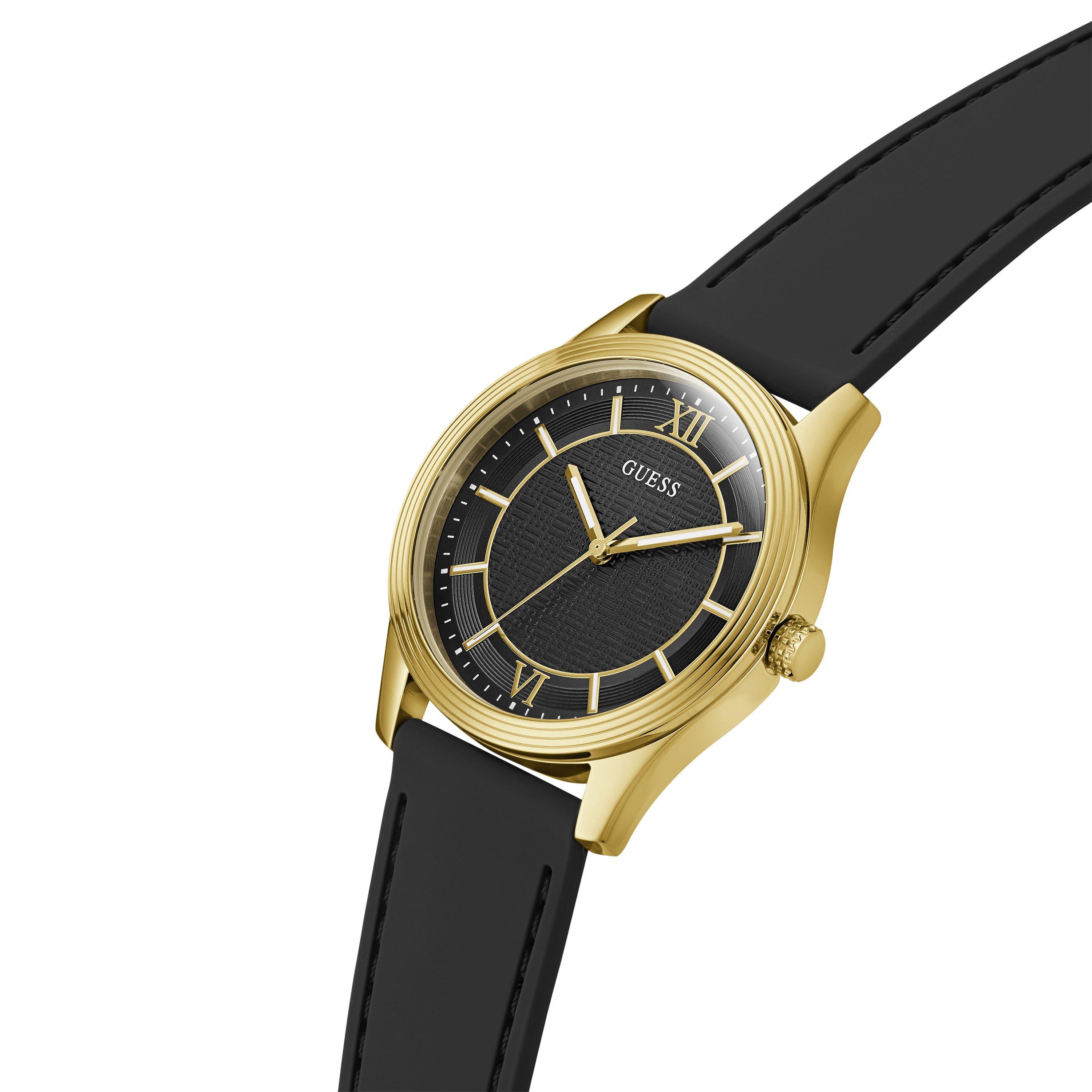 Zwart/Goud - Guess - GesJwl Quentin Watch Sn71 - 4