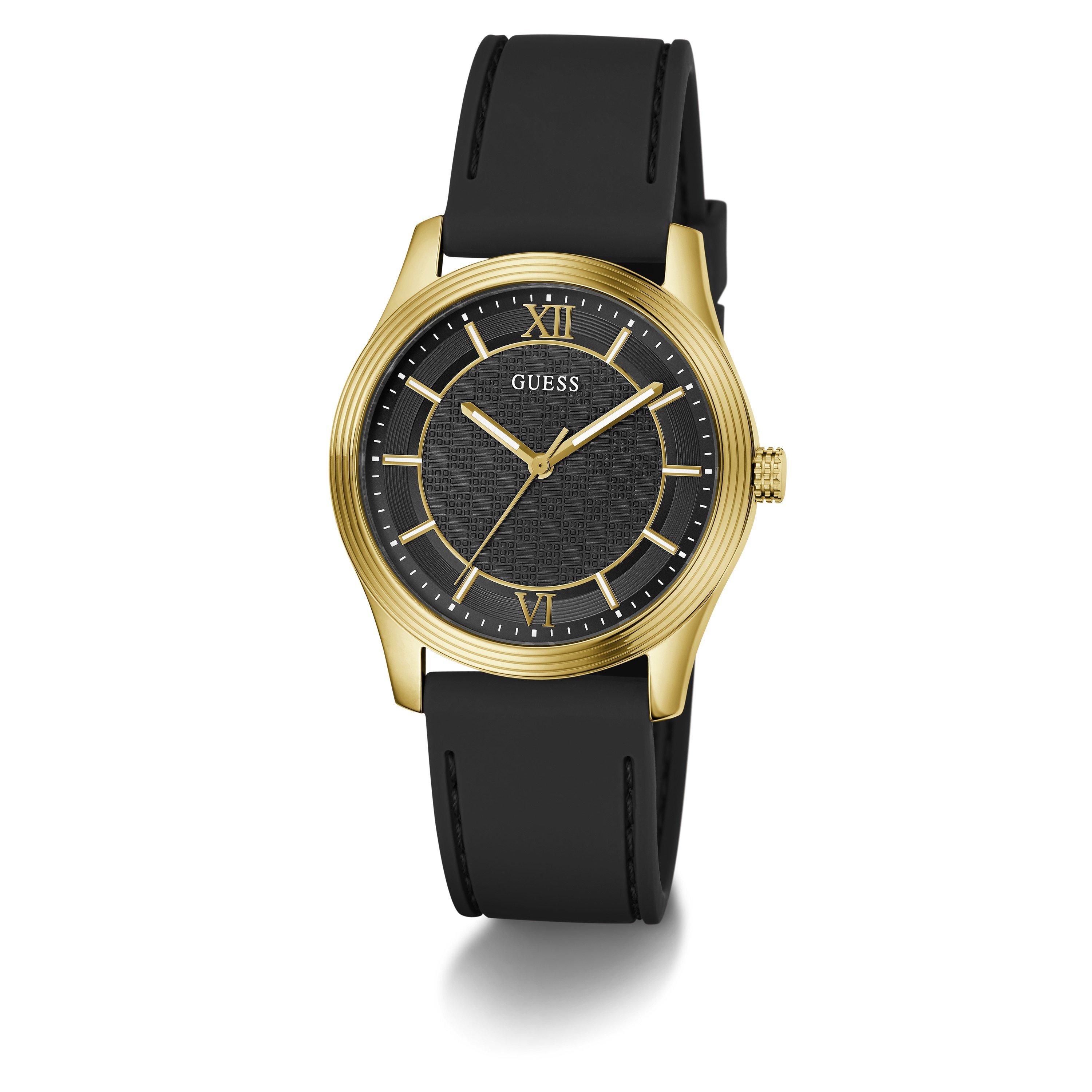 Zwart/Goud - Guess - GesJwl Quentin Watch Sn71 - 5