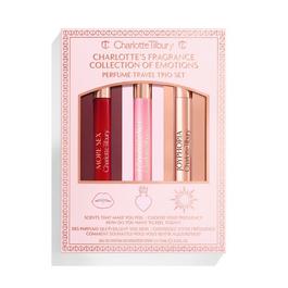 Charlotte Tilbury CHARLOTTE'S FRAGRANCE COLLECTION OF EMOTIONS PERFUME TRAVEL TRIO SET