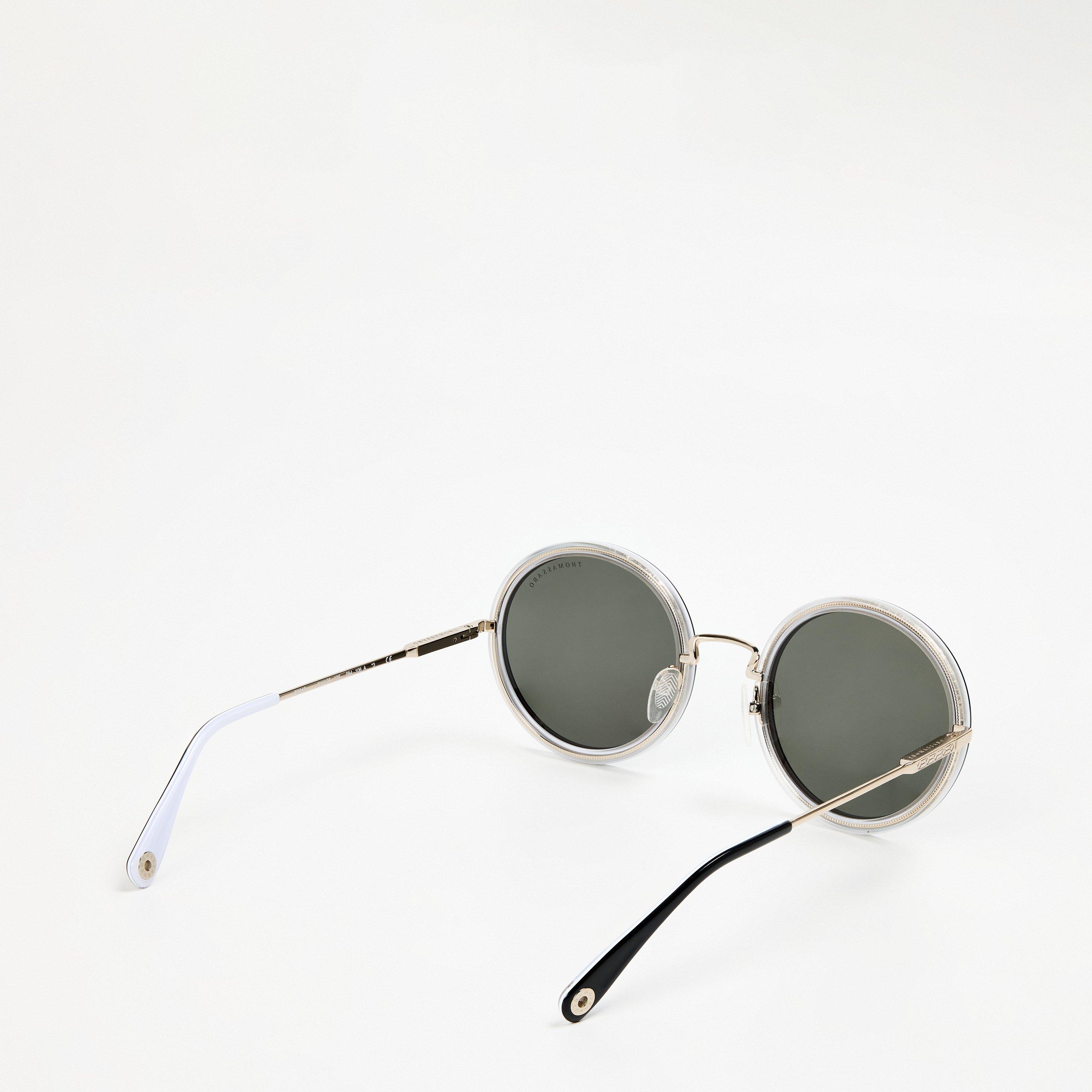 Crna - Thomas Sabo - Women's Romy Round Sunglasses - 2