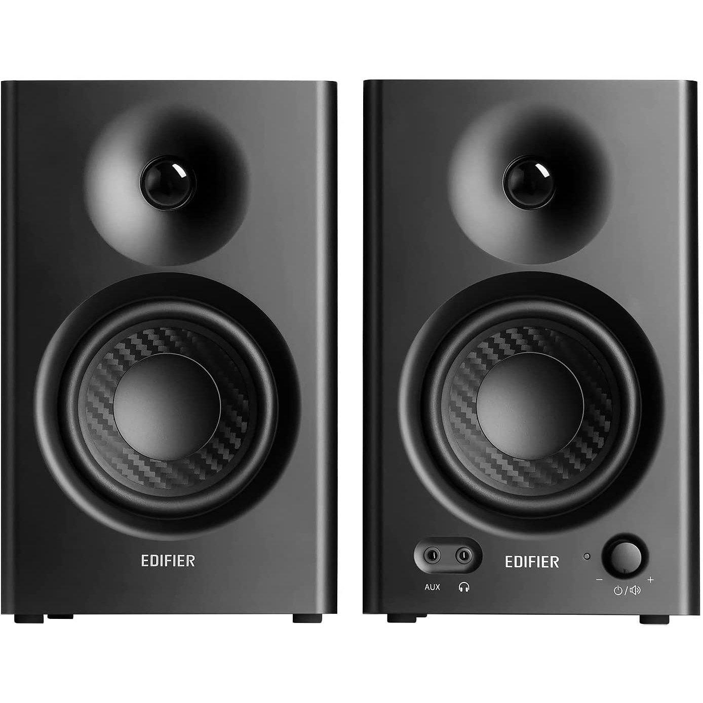 Black - Edifier - Edifier MR4 2.0 Monitor Speaker System Black - 2