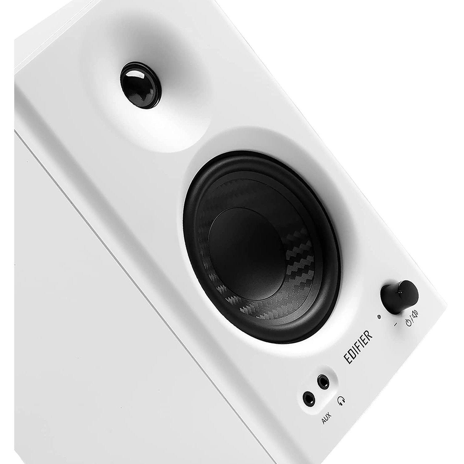 White - Edifier - Edifier MR4 2.0 Monitor Speaker System White - 4