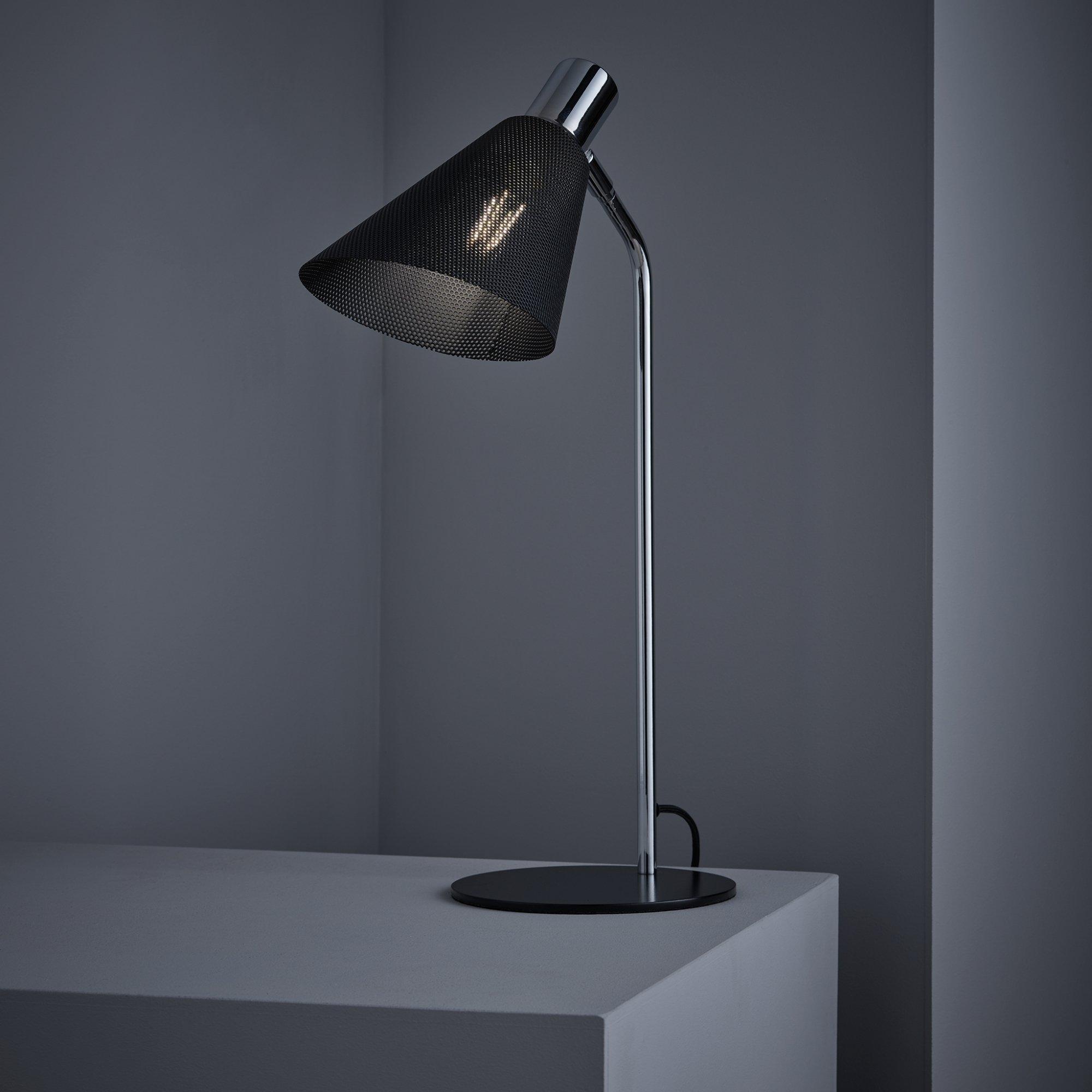 Black - Nestwell - Contemporary Metal Table Lamp with Adjustable Head - 3