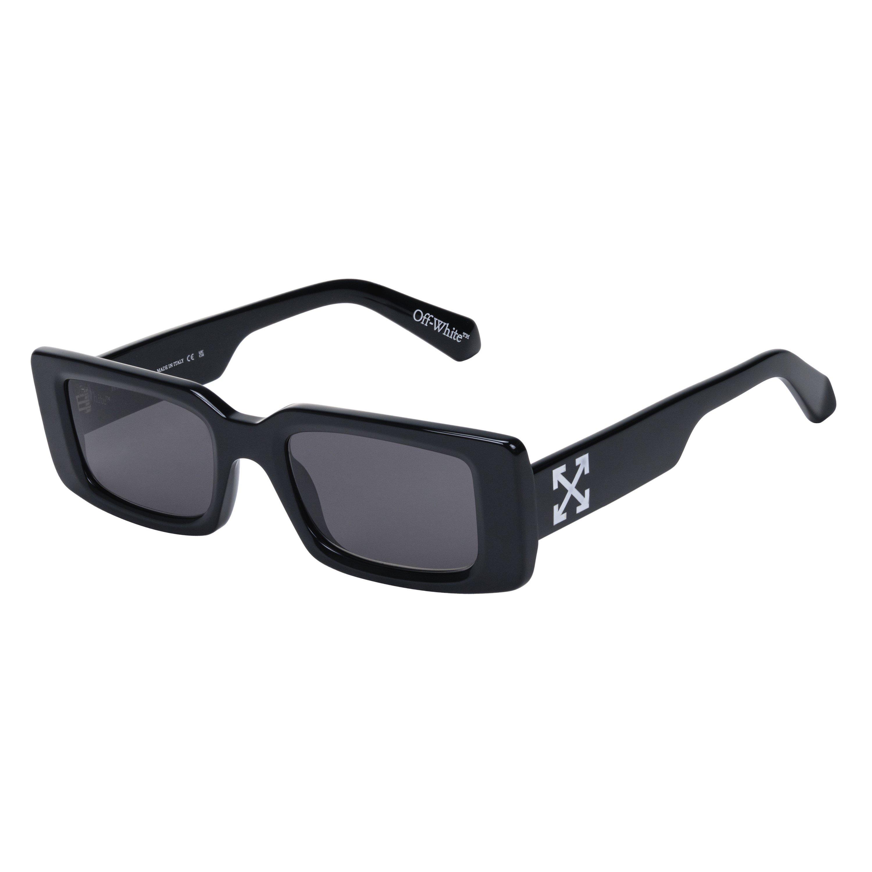 Smoke/Black - Off White - Off White Leighton Sunglasses - 1