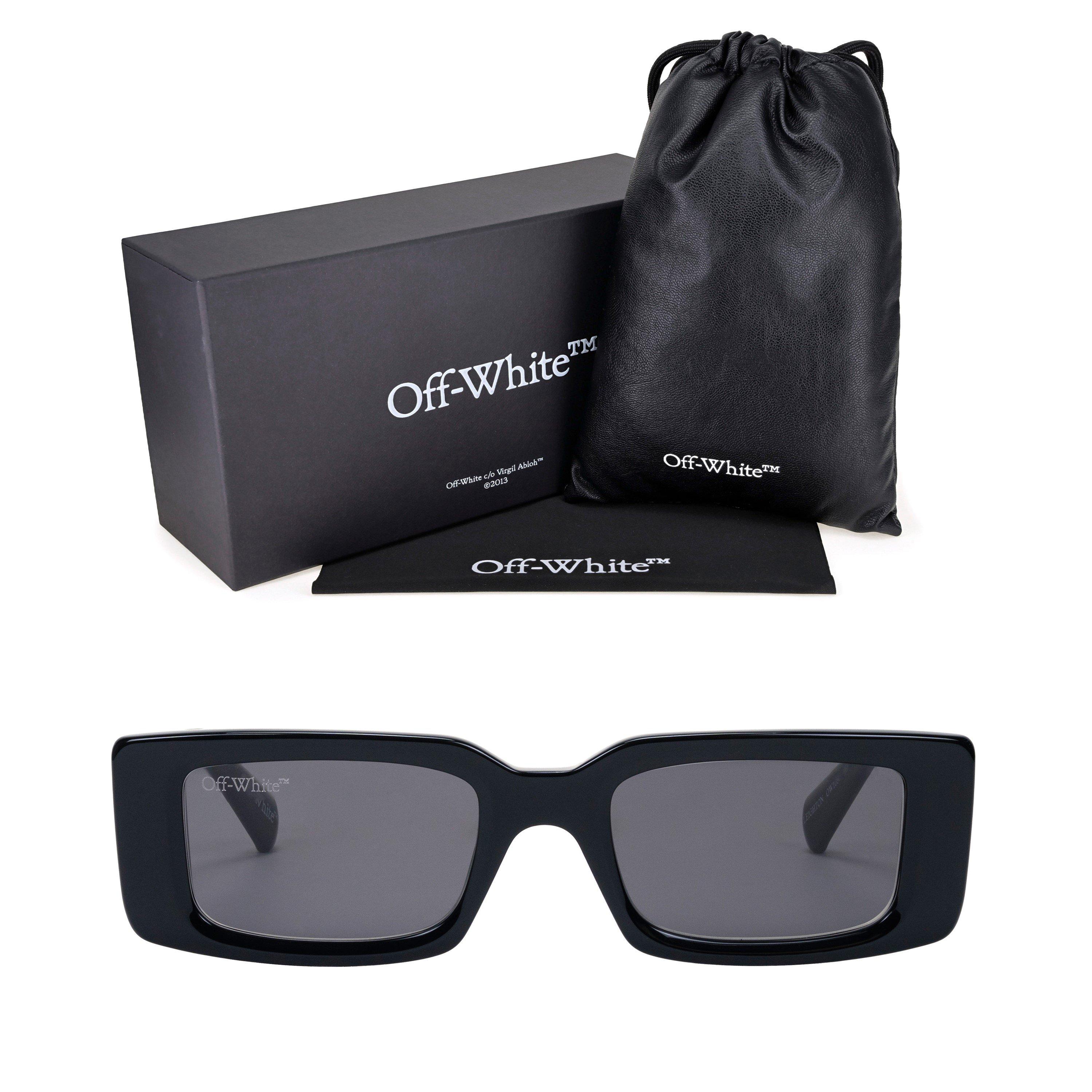 Smoke/Black - Off White - Off White Leighton Sunglasses - 3