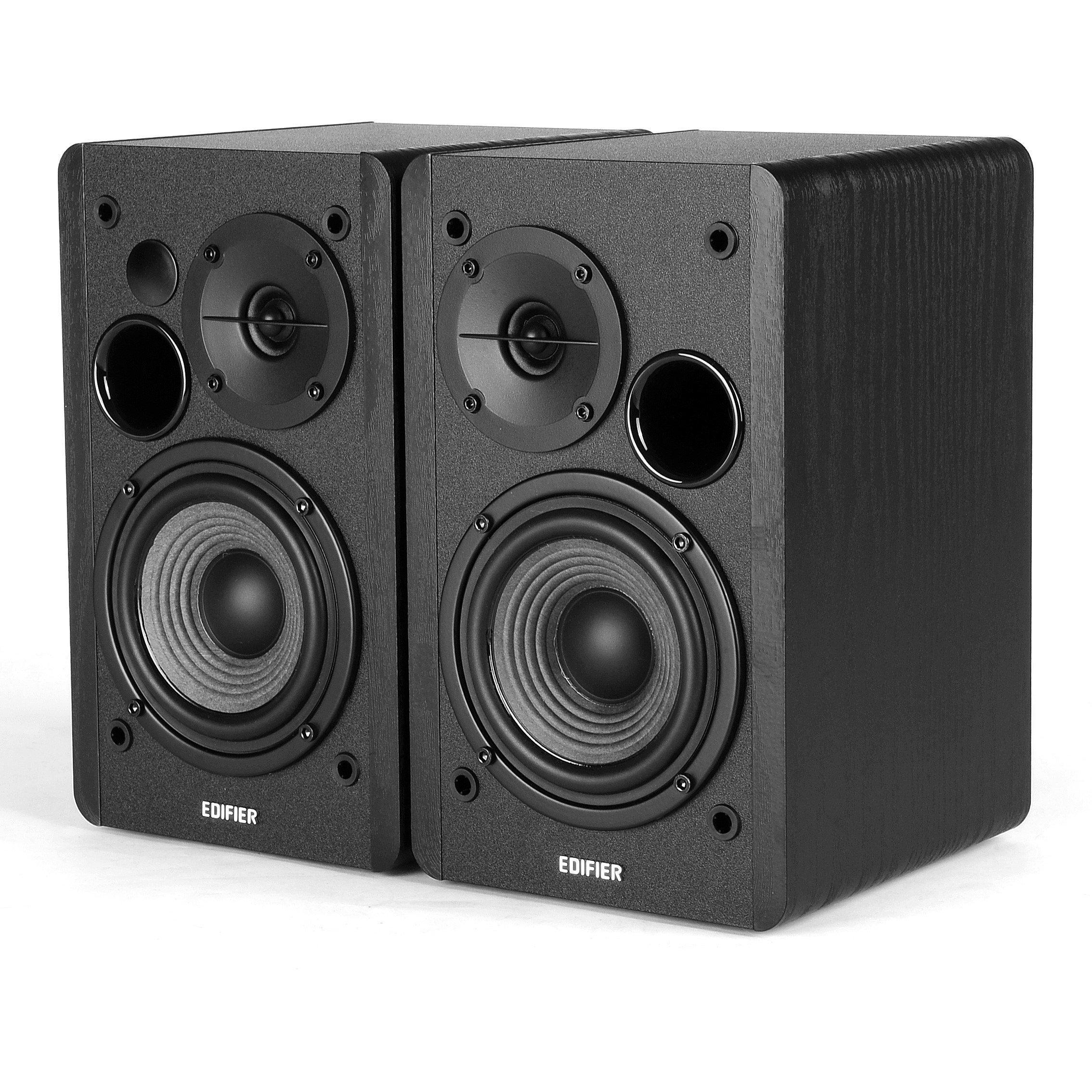 Black - Edifier - Edifier R1280DB 2.0 Bookshelf Speakers Black - 3