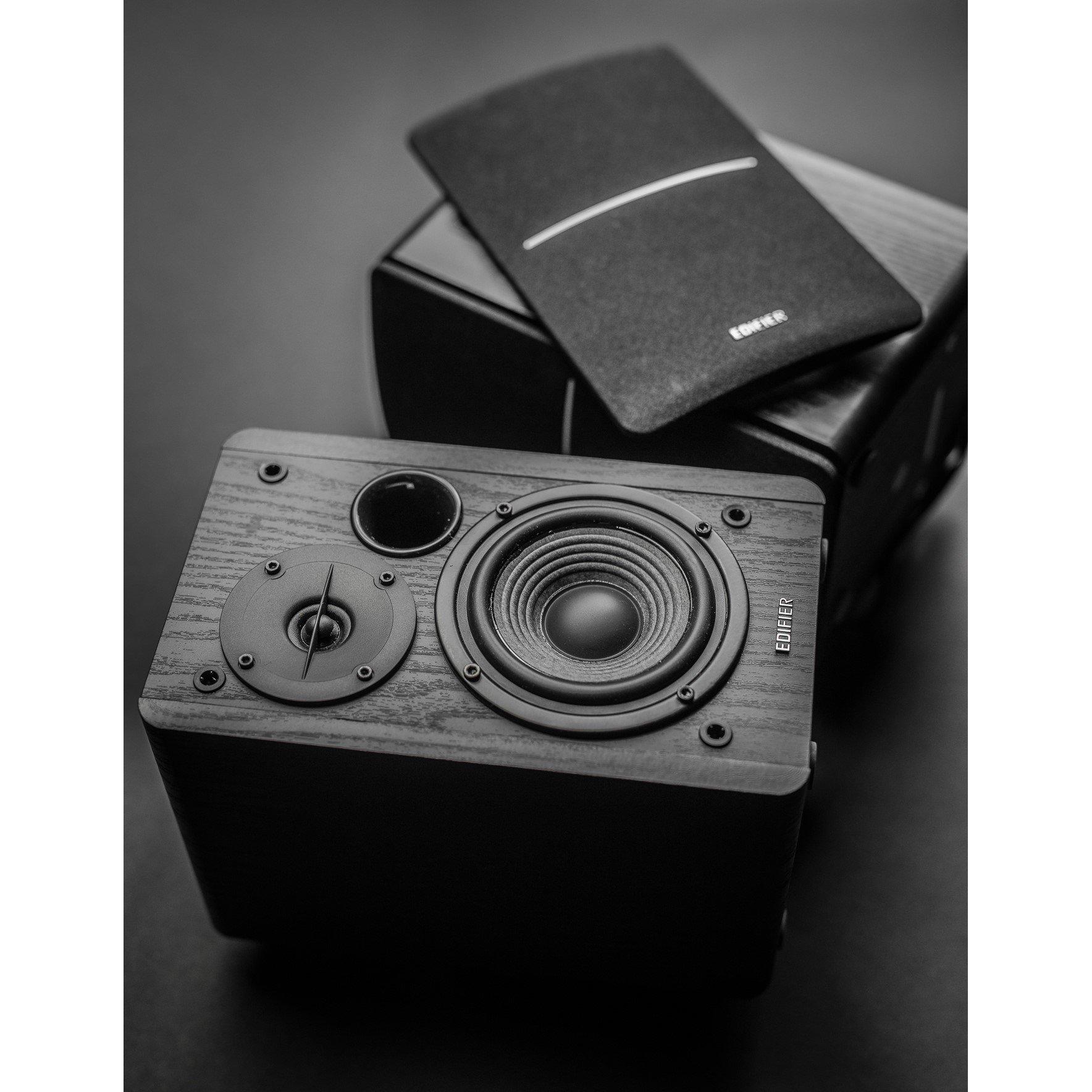 Black - Edifier - Edifier R1280DB 2.0 Bookshelf Speakers Black - 5