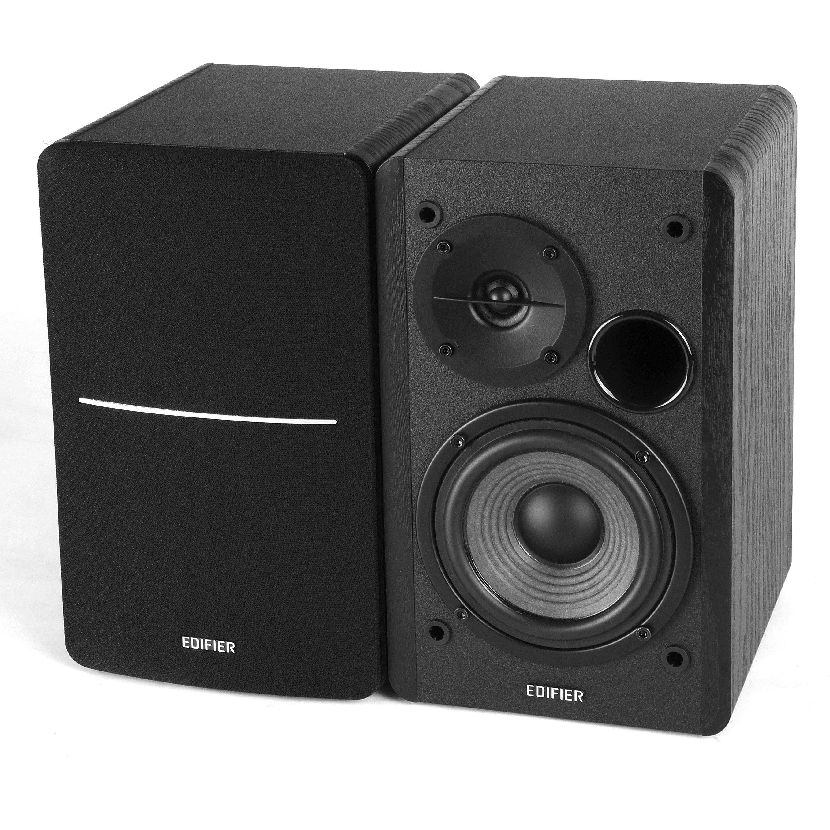 Black - Edifier - Edifier R1280DB 2.0 Bookshelf Speakers Black - 6