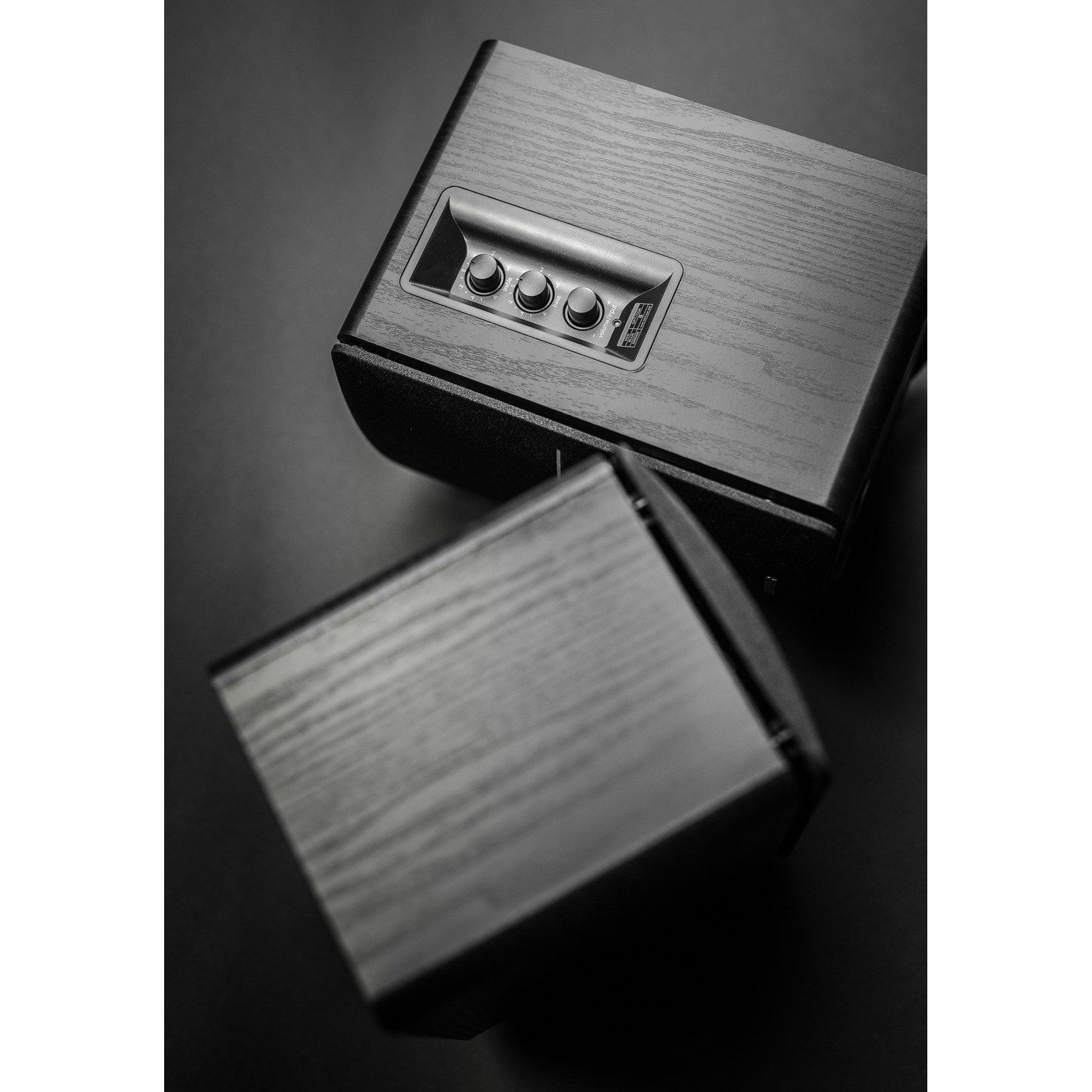 Black - Edifier - Edifier R1280DB 2.0 Bookshelf Speakers Black - 7