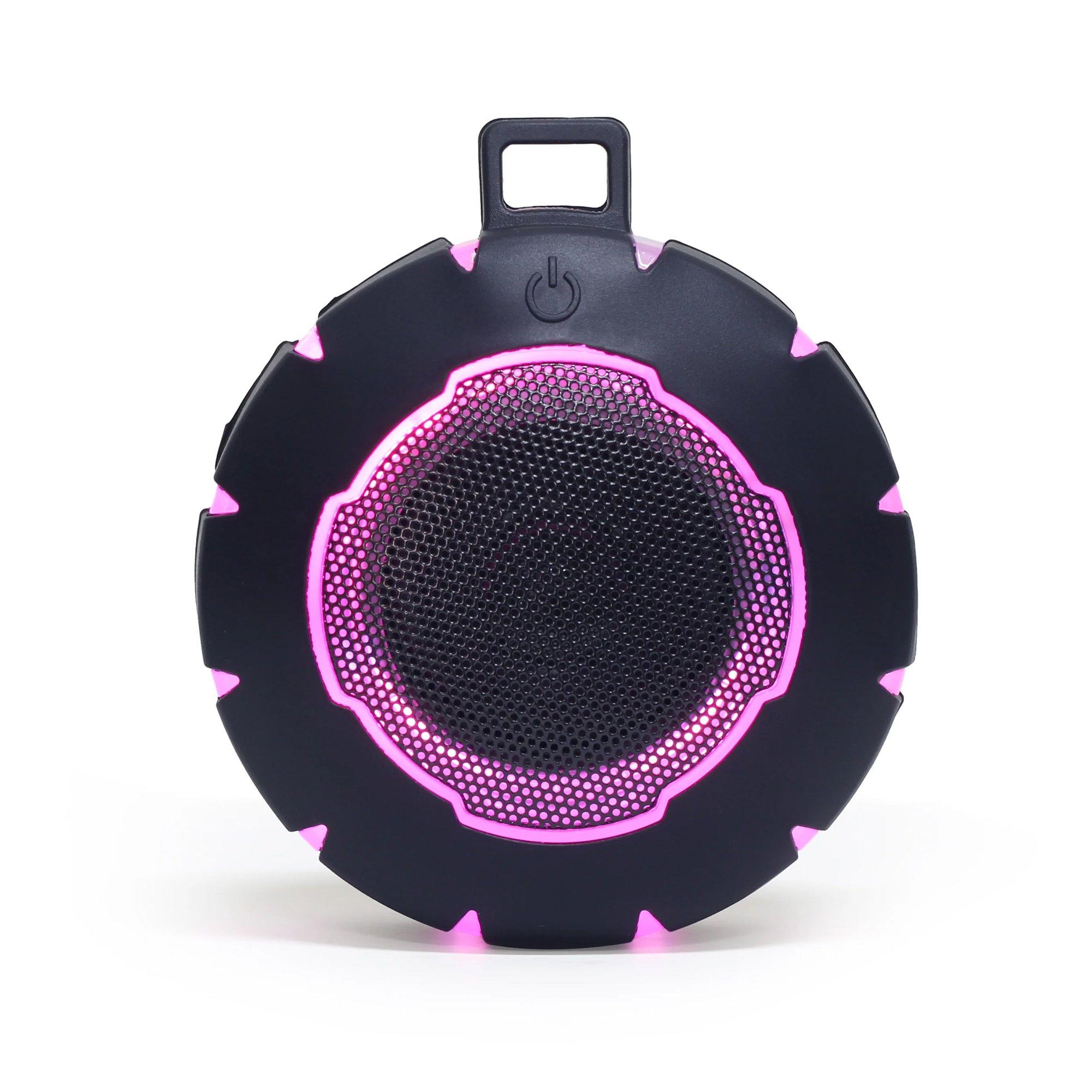 Black - Gembird - Gembird Portable Outdoor Bluetooth LED Speaker - 2
