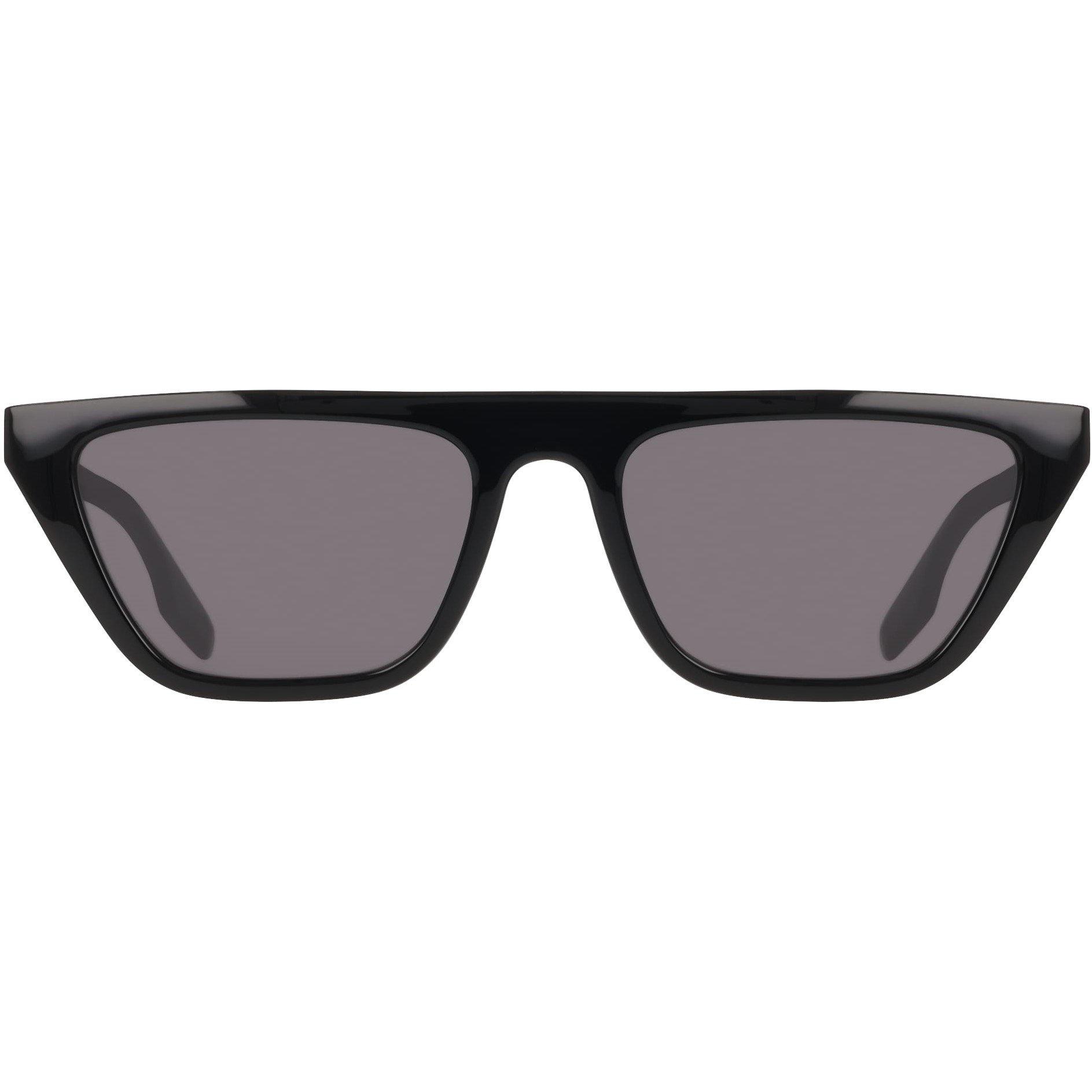 Black - Converse - Women's Modified Rectangle Sunglasses - 2