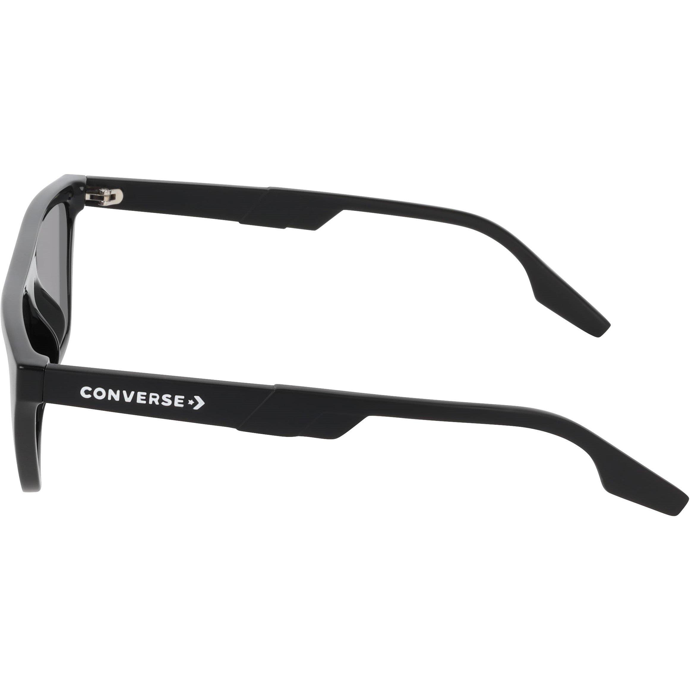 Black - Converse - Women's Modified Rectangle Sunglasses - 4