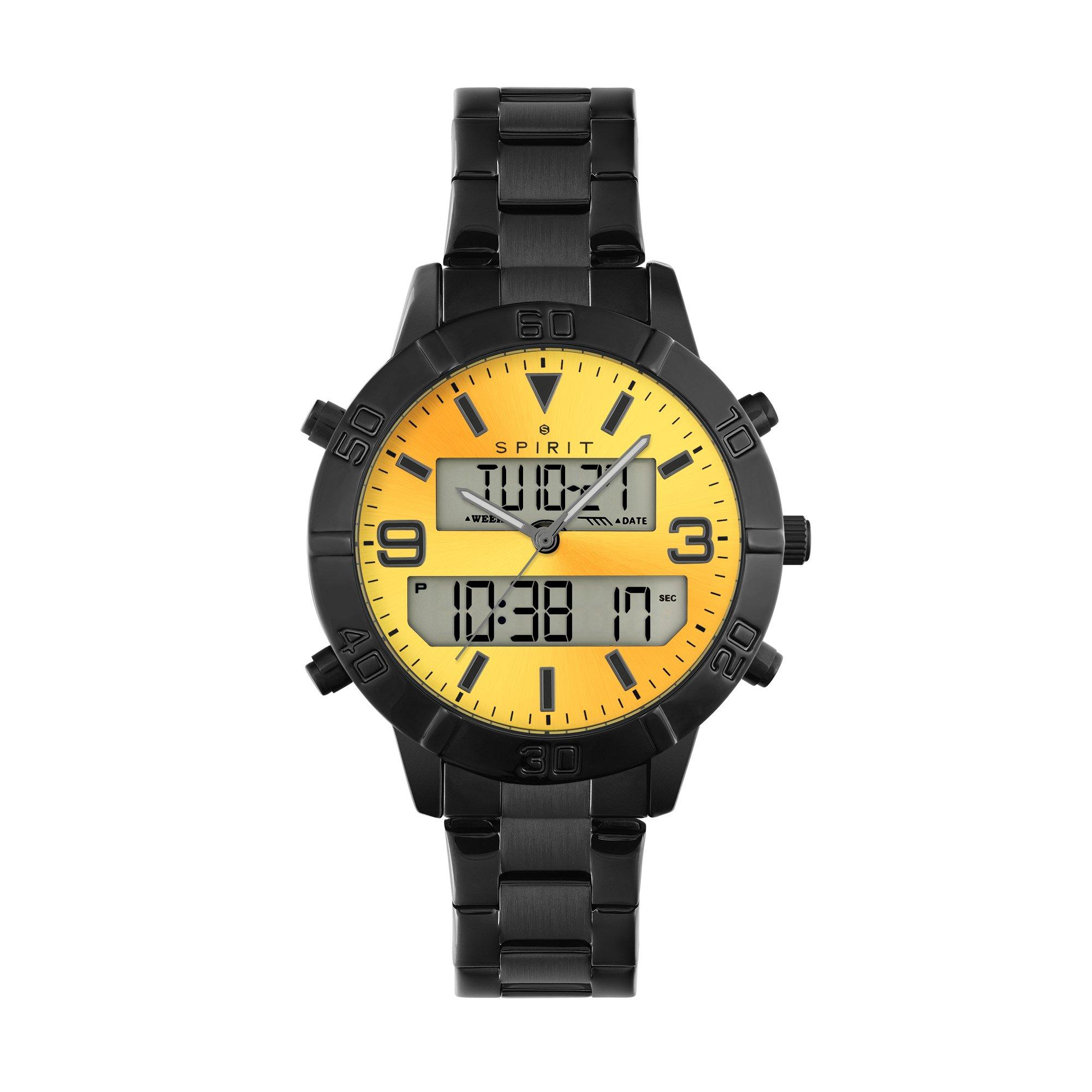 Black - Spirit - Analogue Quartz Watch - 1