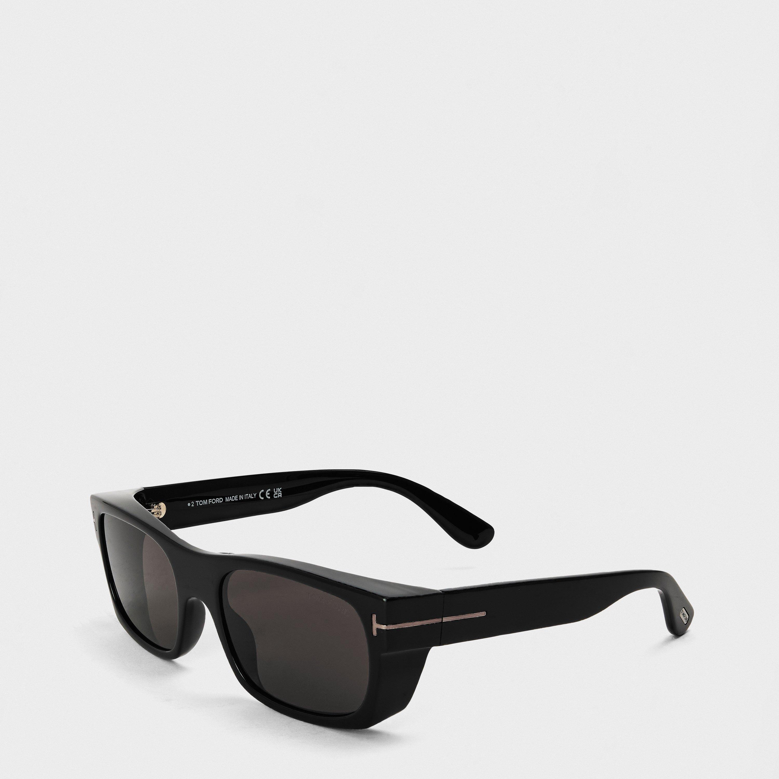 Black - Tom Ford - Men's UV Protection Wayfarer Sunglasses - 1