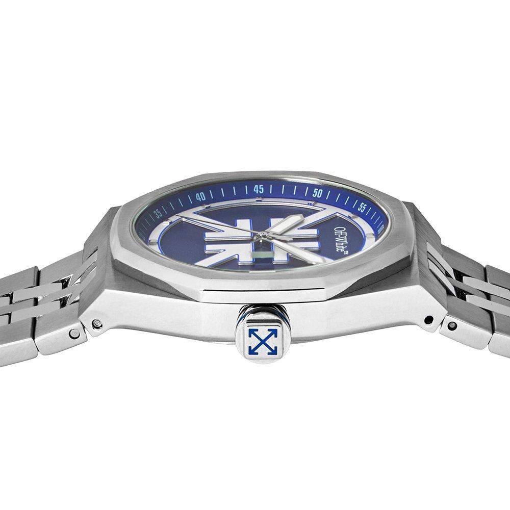 Blue/Silver - Off White - No Grid Watch - 3
