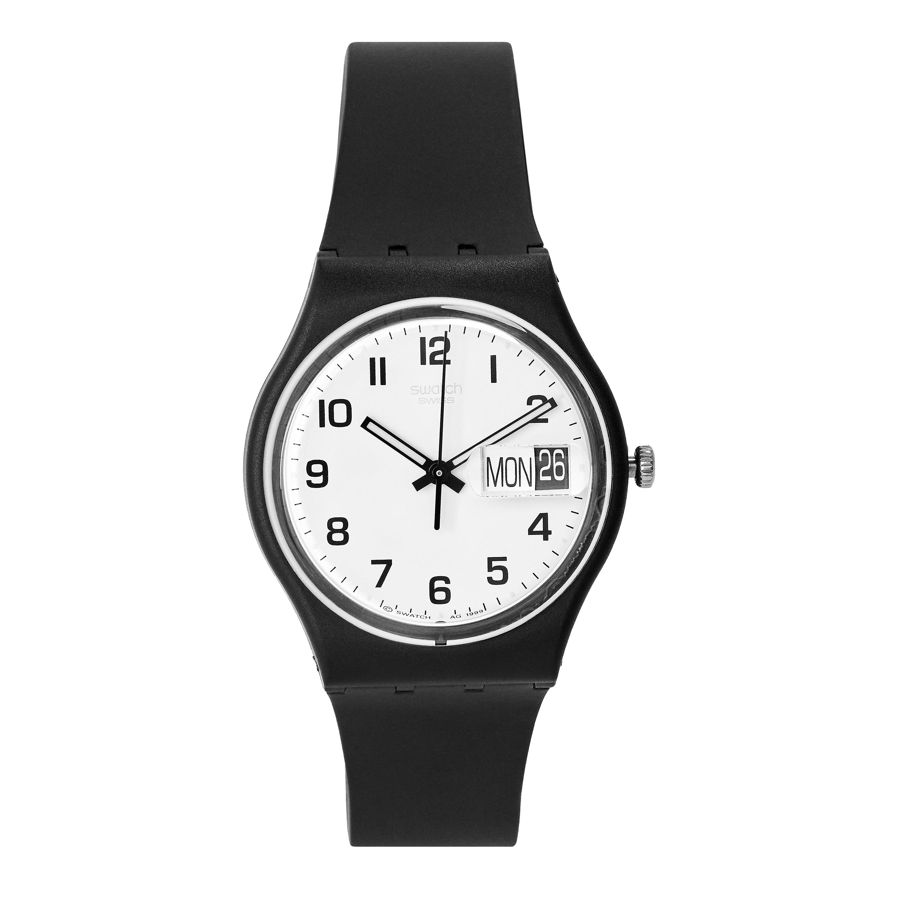 Swatch  Core Analogue Quartz Watch - Once Again