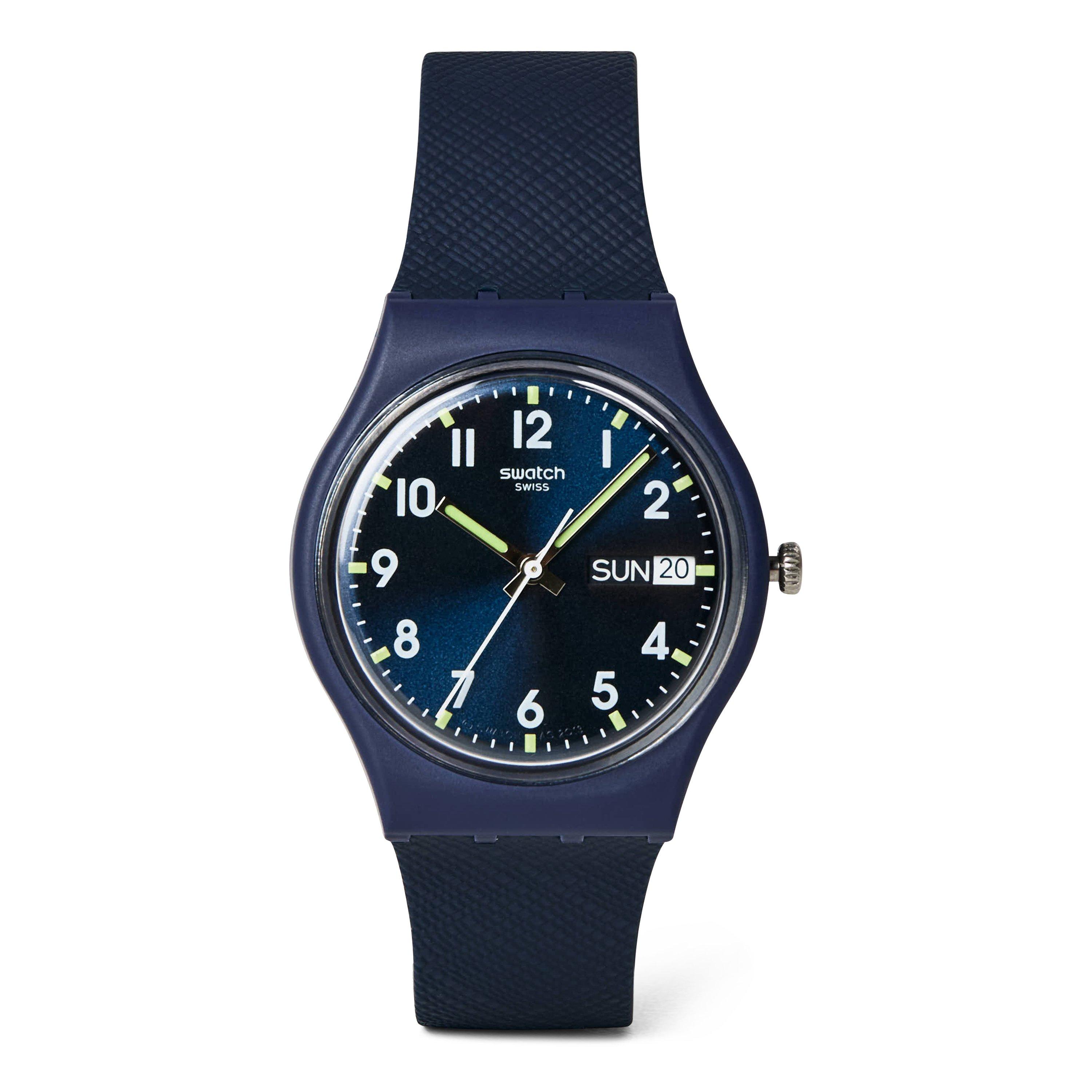 Swatch  Core Analogue Quartz Watch - Sir Blue