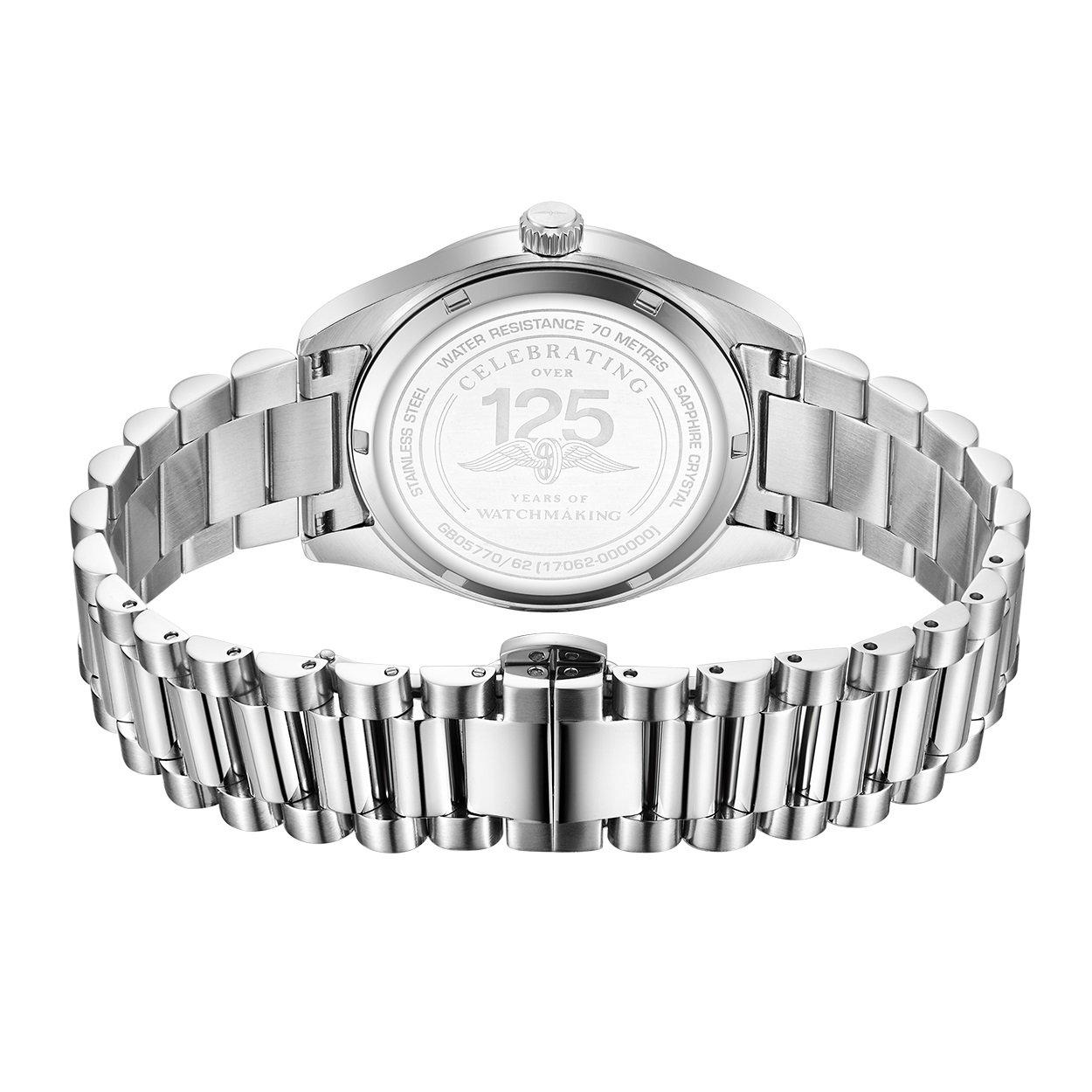 Silver/Silver - Rotary - Men's Precision Quartz Analogue Watch - 3