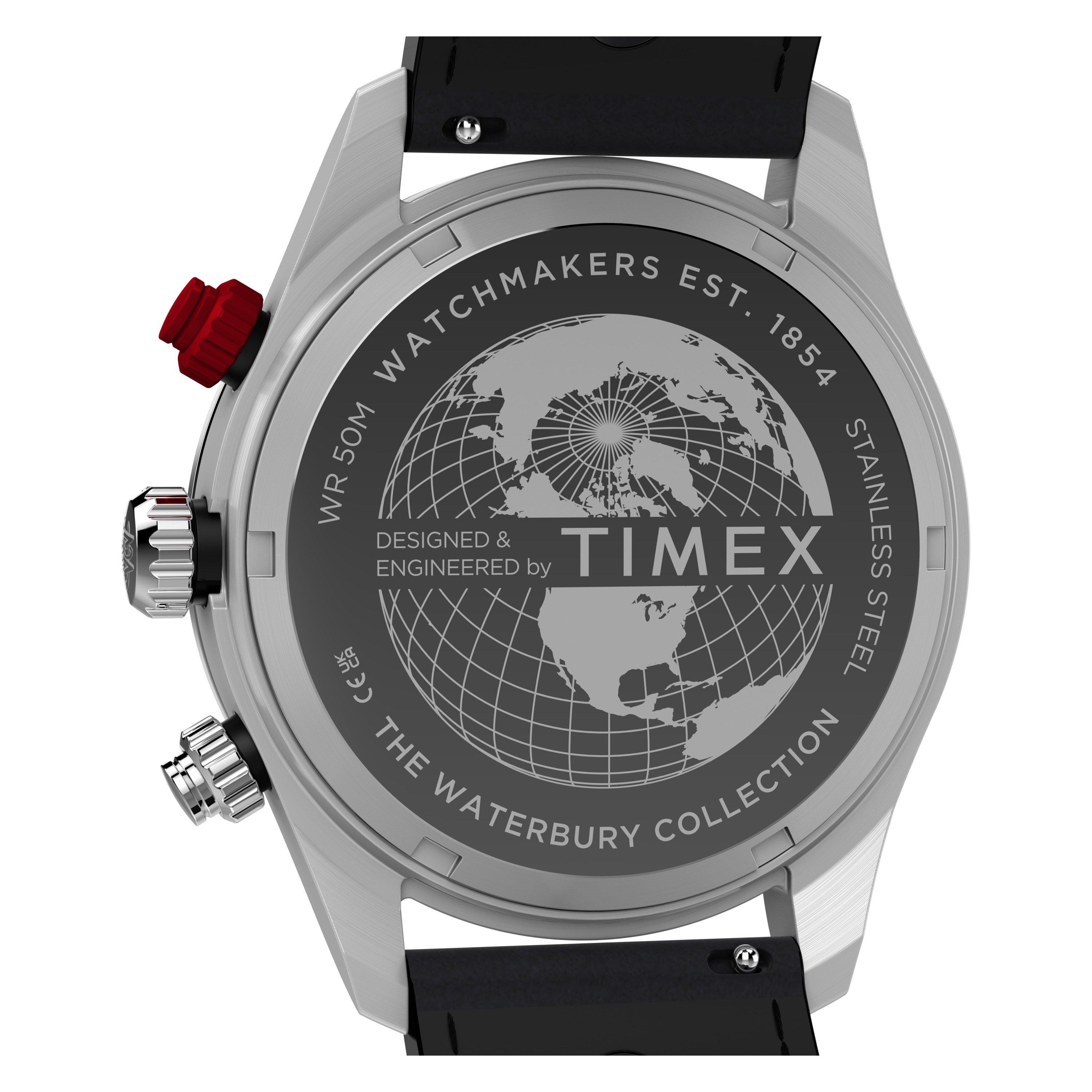 Black/Silver - Timex - Timex Waterbury Wtch Sn71 - 4