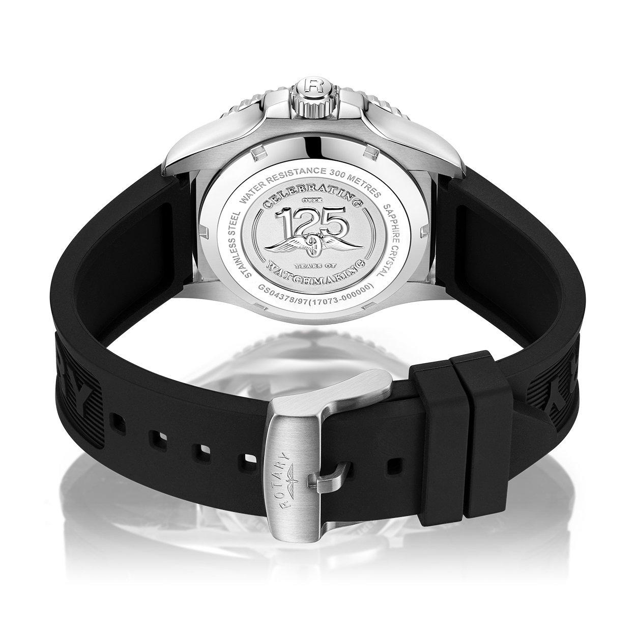 Black/Black - Rotary - Seamatic Watch - 4