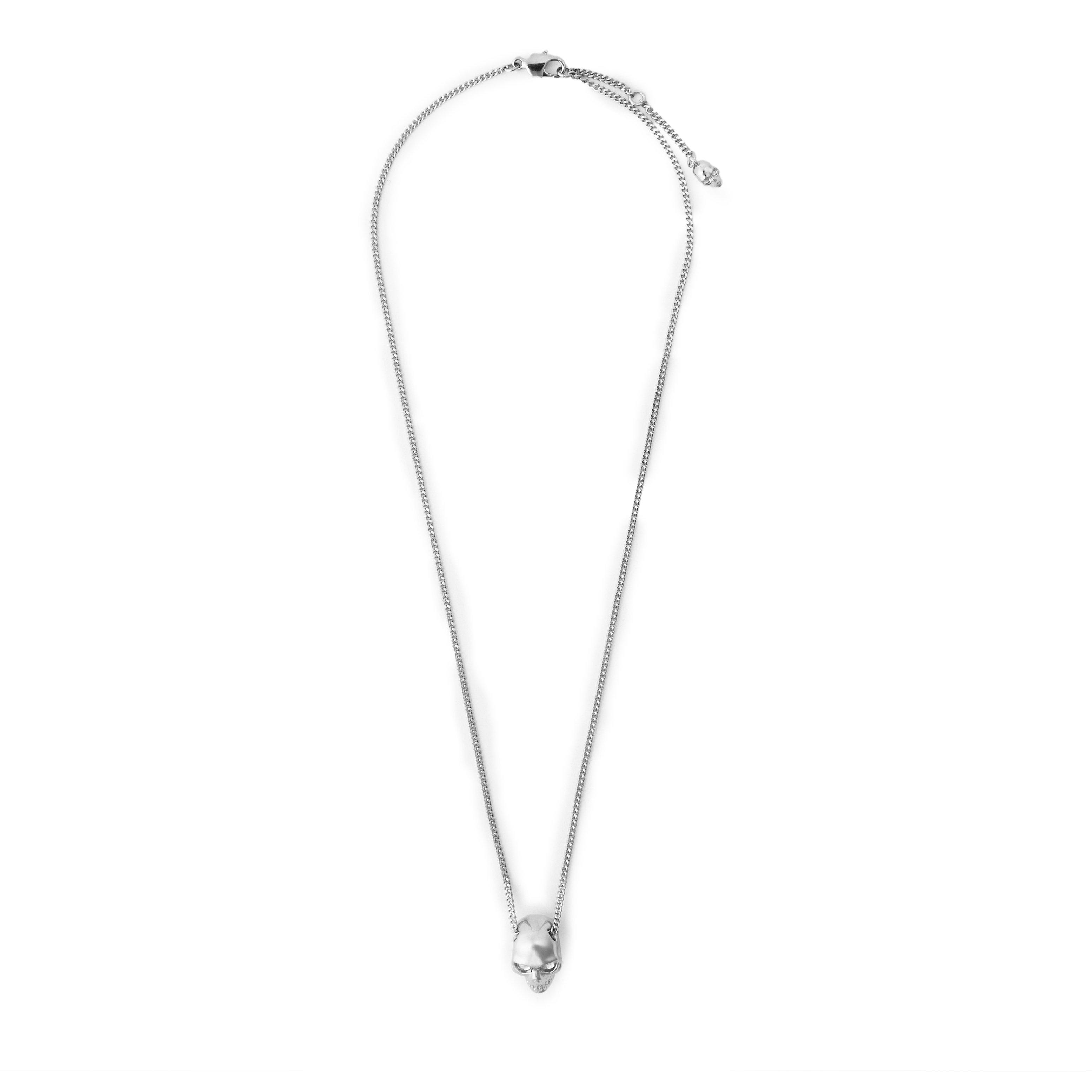 Silver - Alexander McQueen - Alex Skull necklace Sn63 - 1