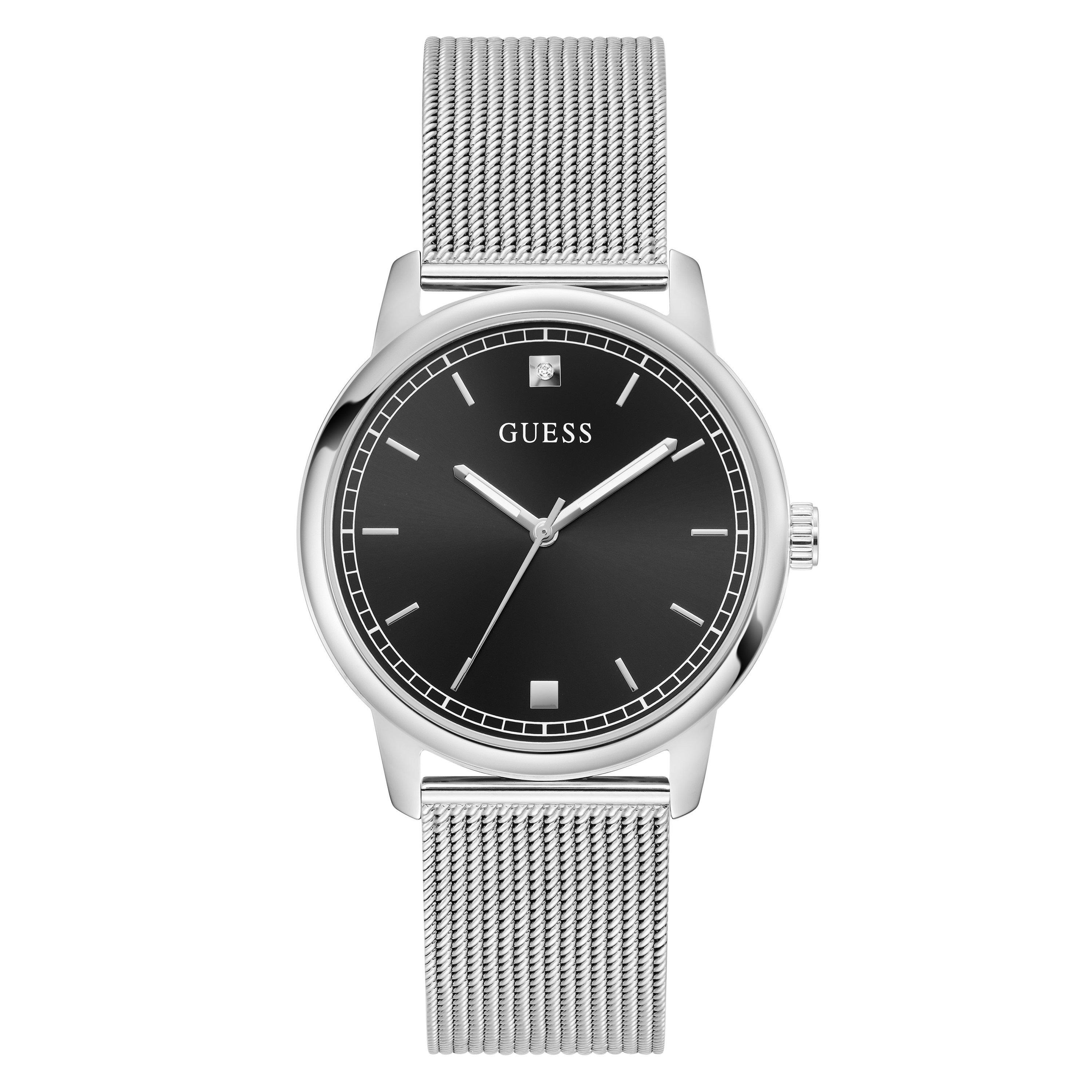 Guess  Chandler Analogue Quartz Watch - Silver