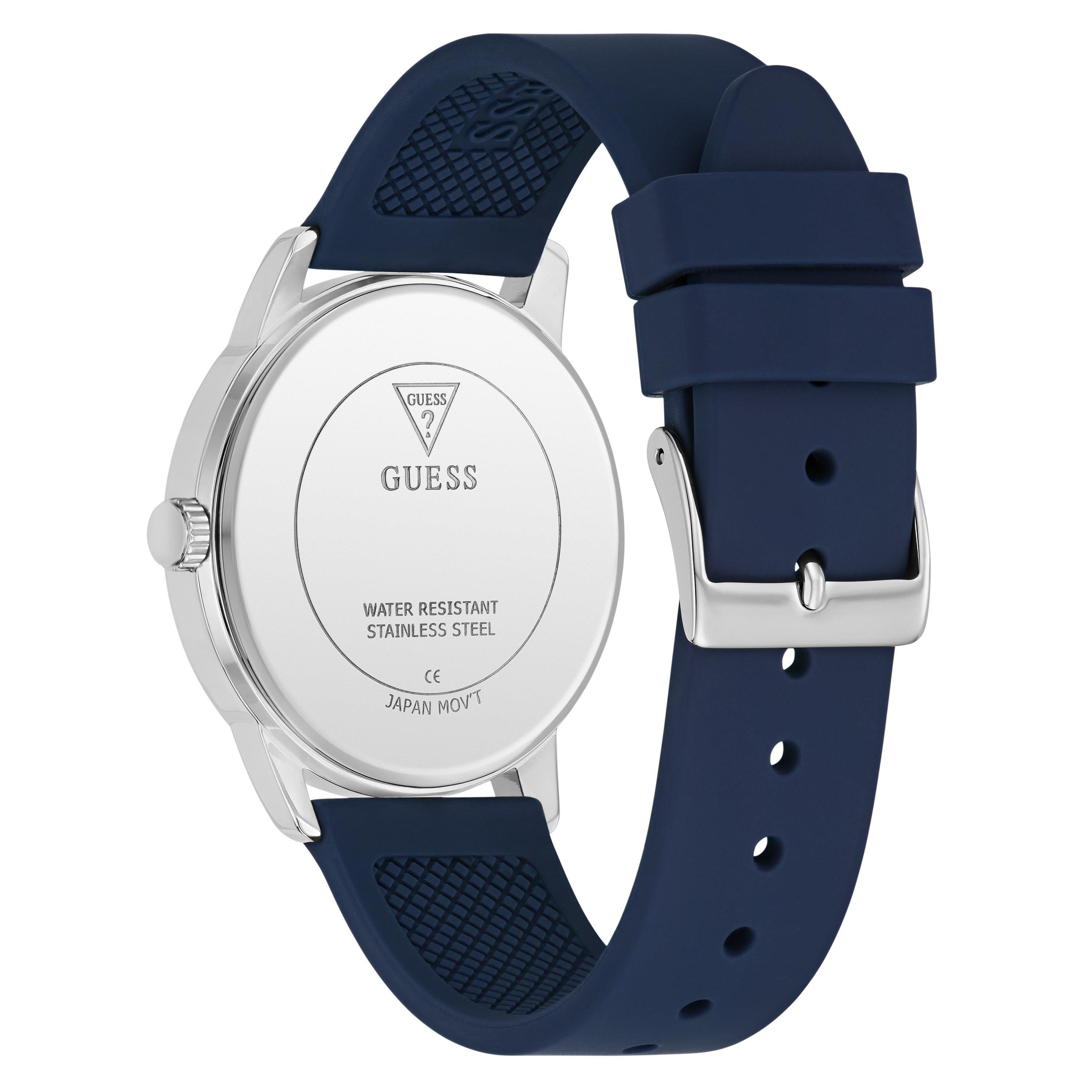 Blue/Silver - Guess - GesJwl Chandler Watch 64 - 6
