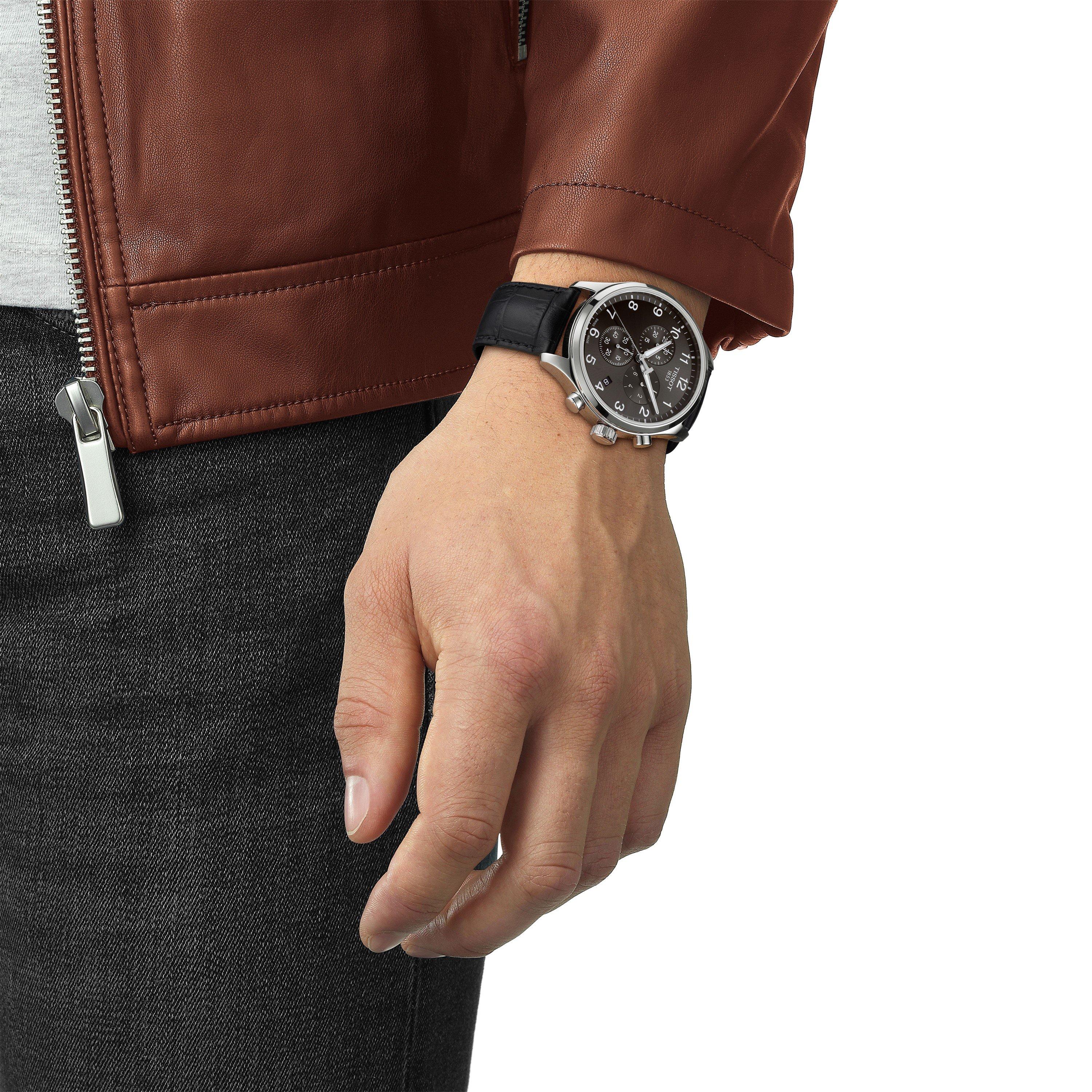 Black/Black - Tissot - Chrono XL Classic Analogue Watch - 2