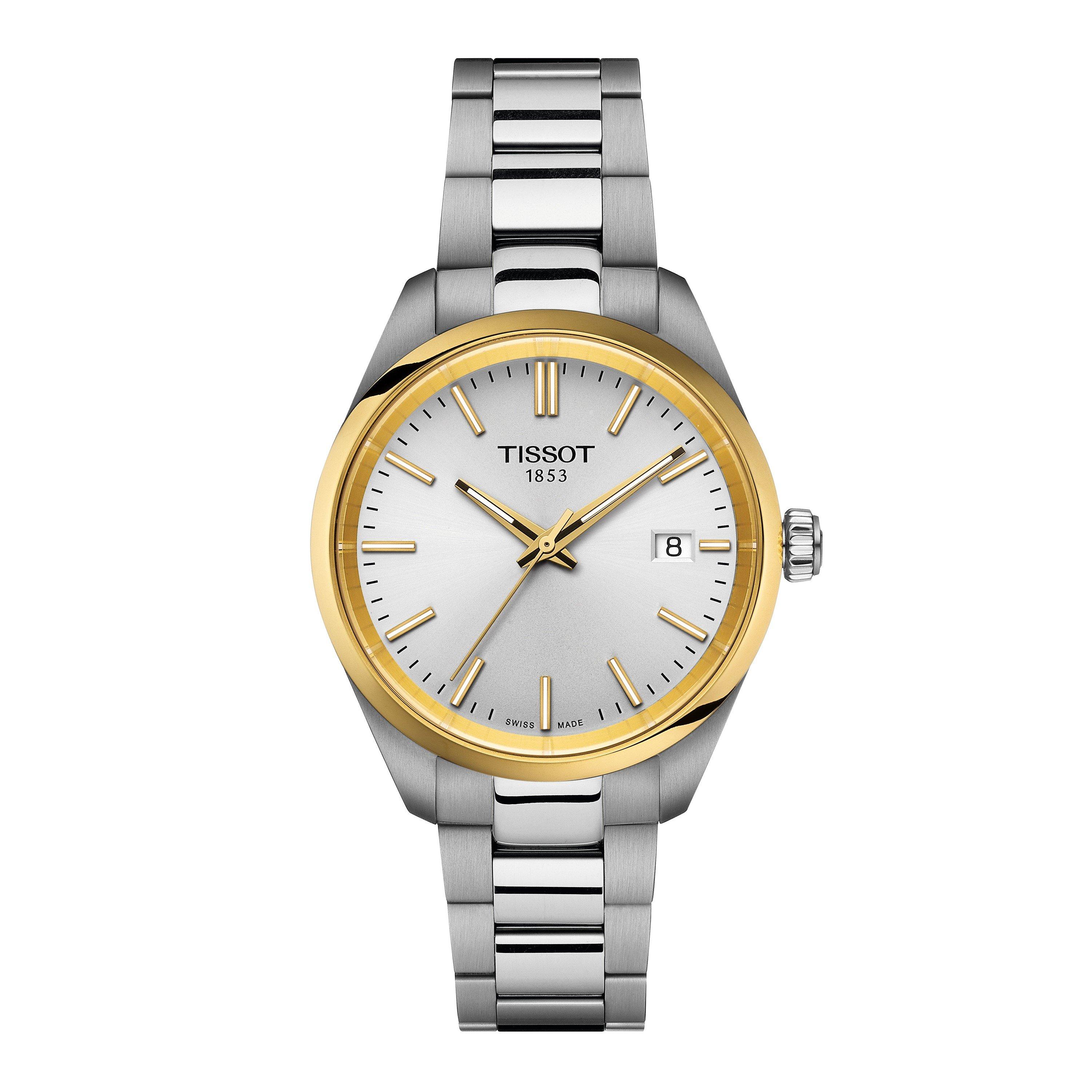 Tissot Men's Stainless Analogue Quartz Watch - Silver/Steel - 34mm