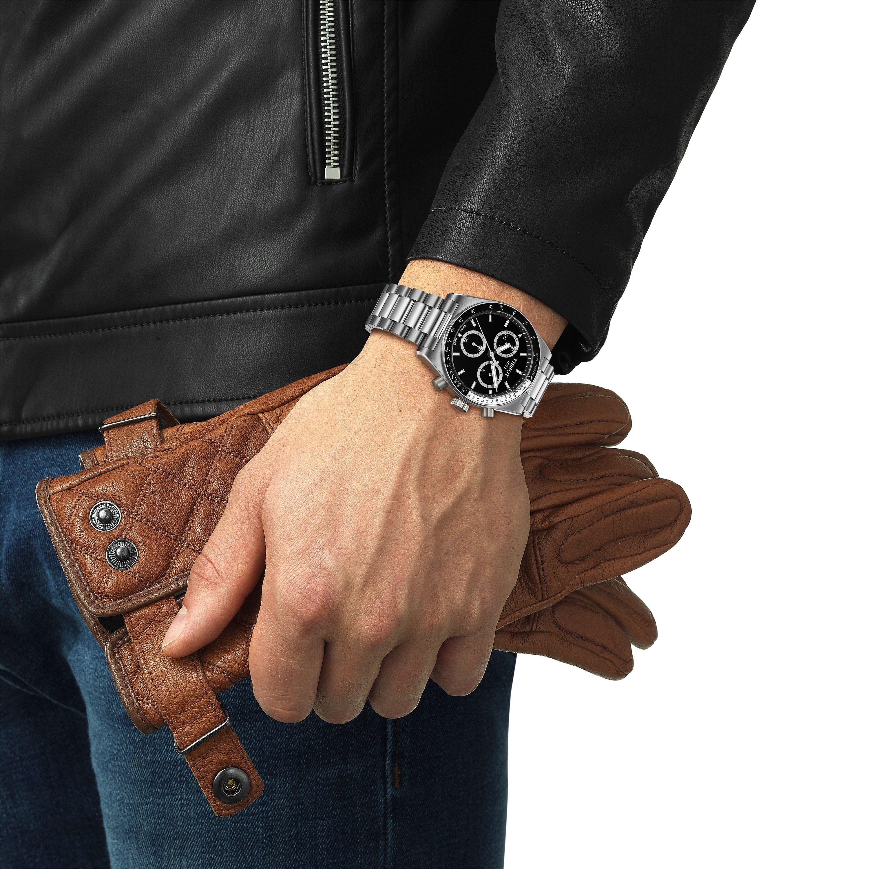 Black/Steel - Tissot - Men's Analogue Quartz Watch - 2