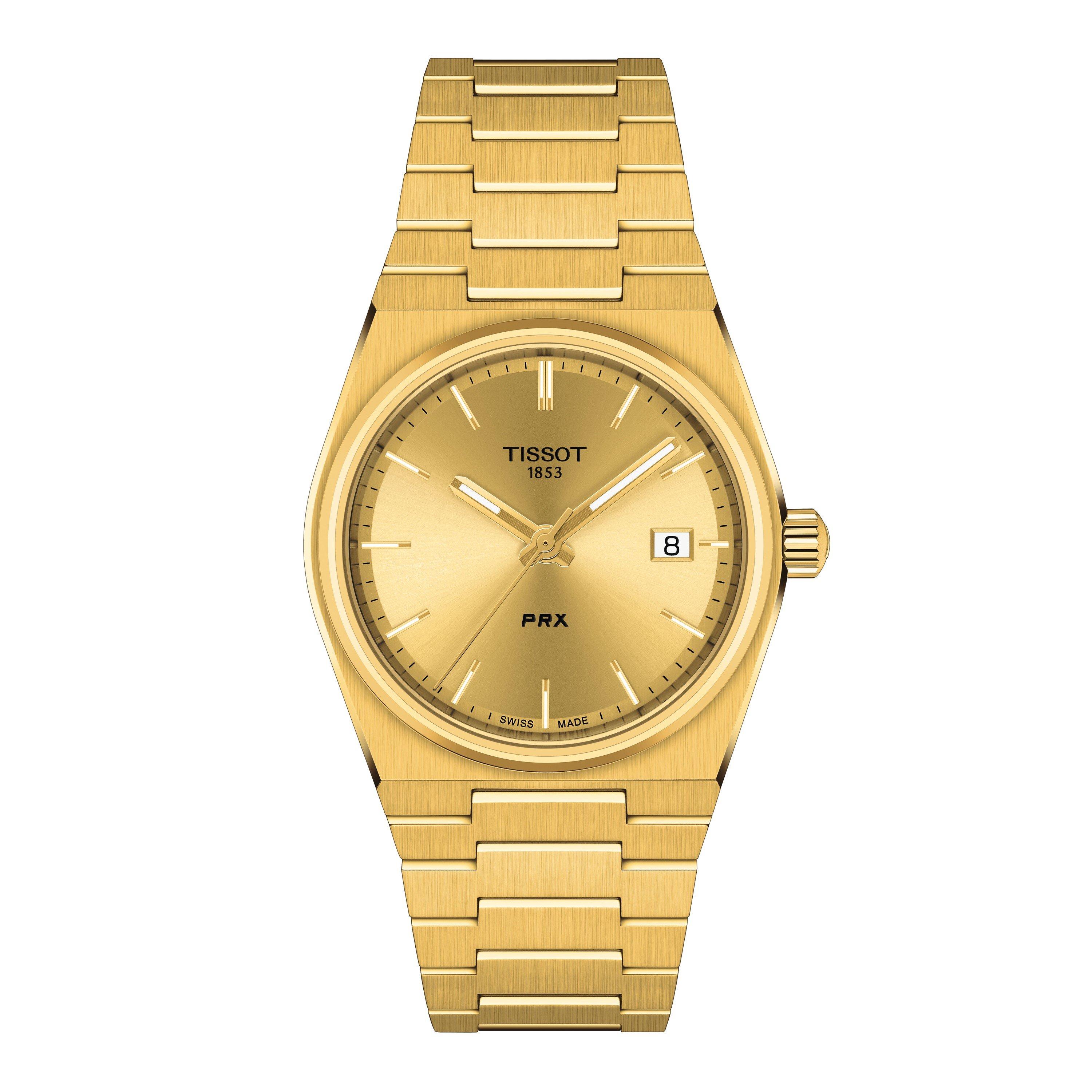 Gold/Gold PVD - Tissot - Men's Swiss Quartz Analogue Watch - 1