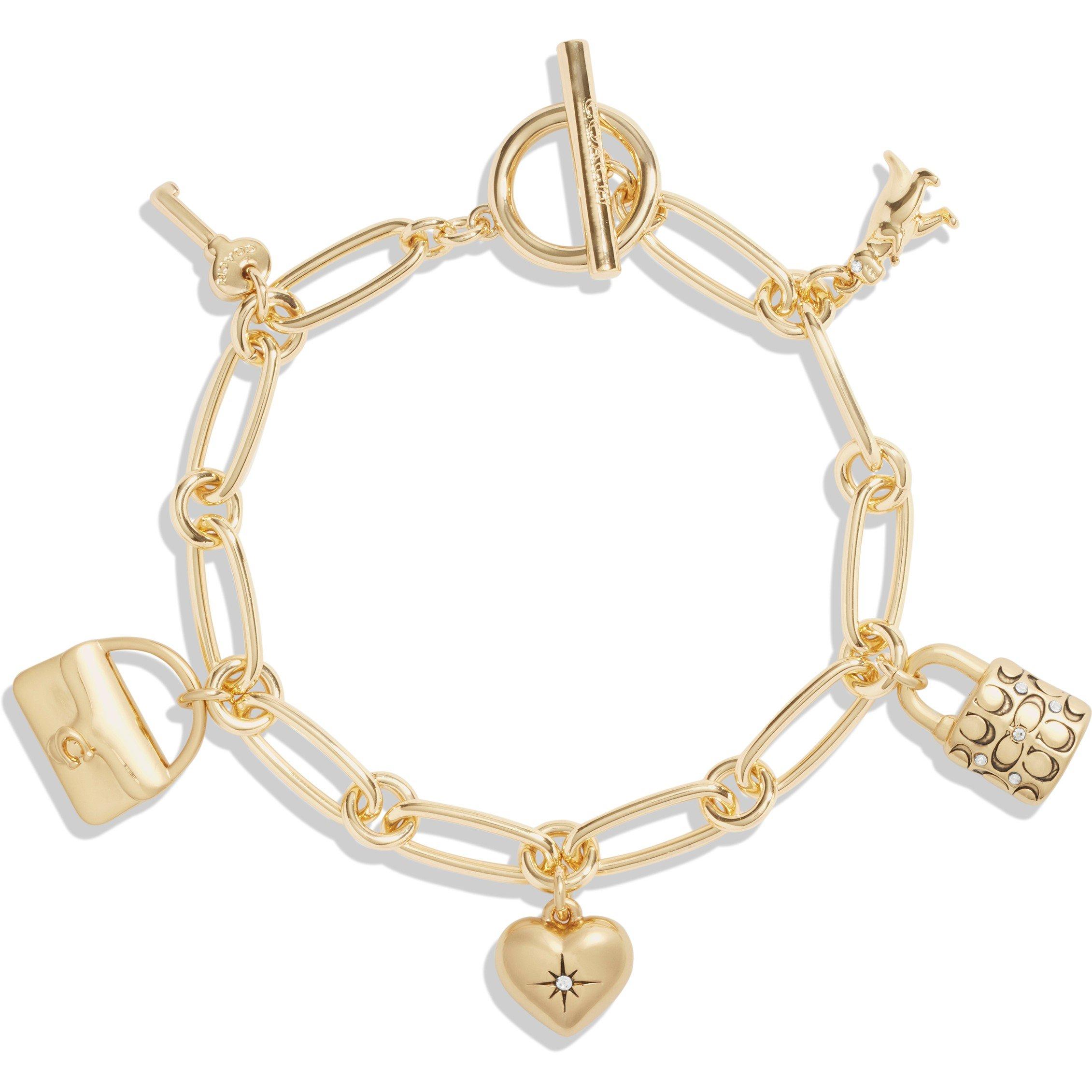 GOLD - Coach - COACH CHARM BRACELET - 2