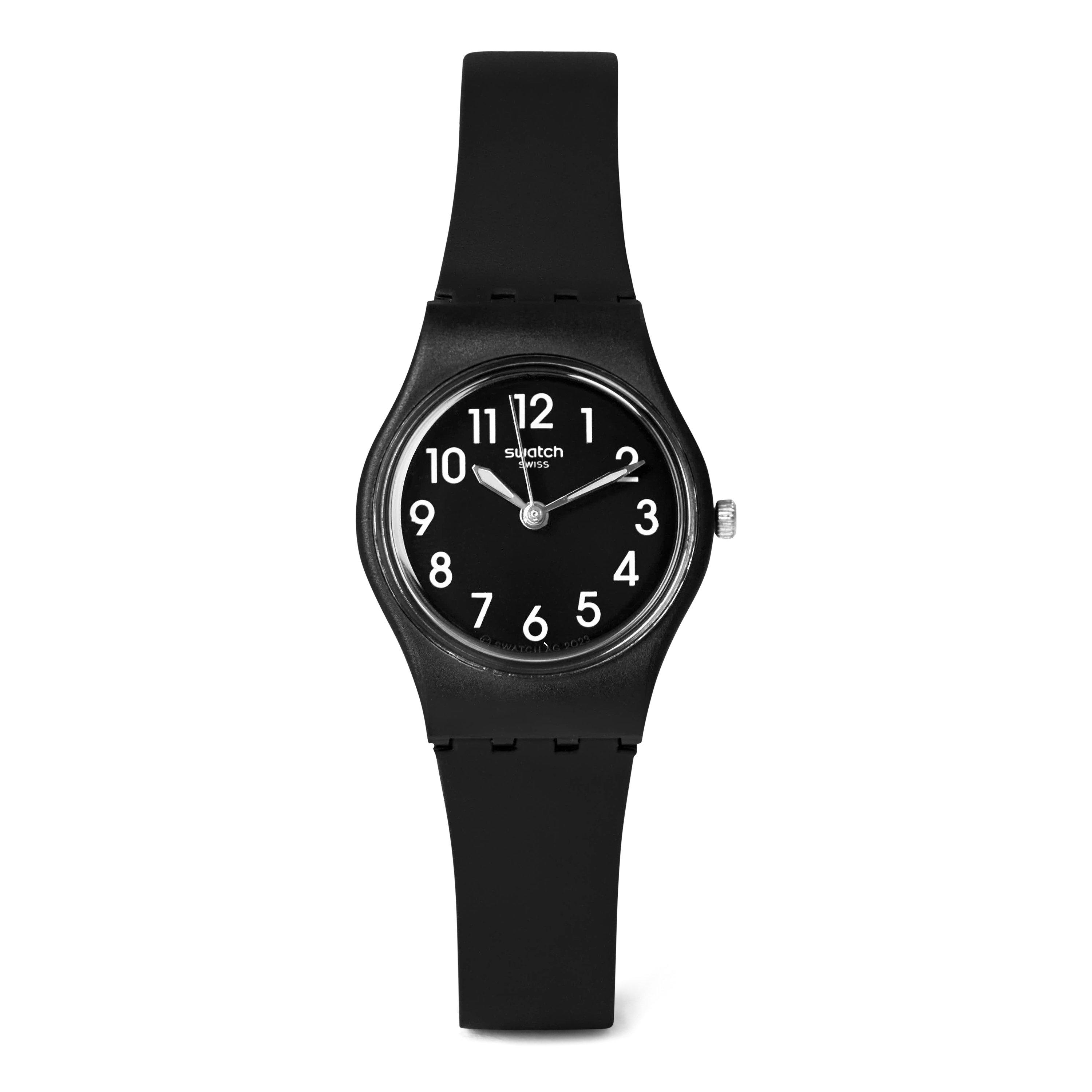 Swatch  Core Analogue Quartz Watch - Black Single