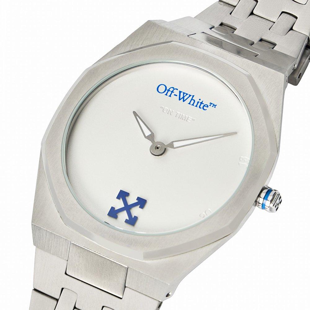 Blue/Silver - Off White - On Time Watch - 2