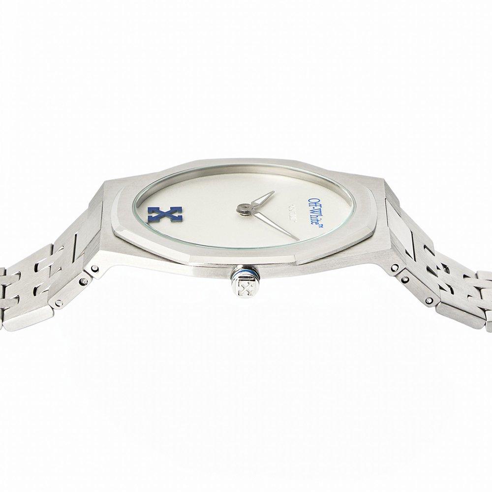 Blue/Silver - Off White - On Time Watch - 3