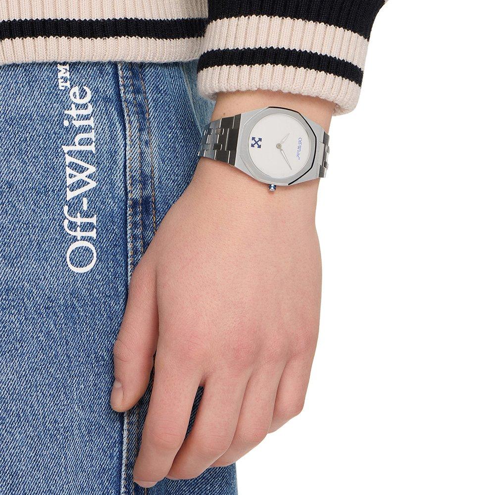 Blue/Silver - Off White - On Time Watch - 5