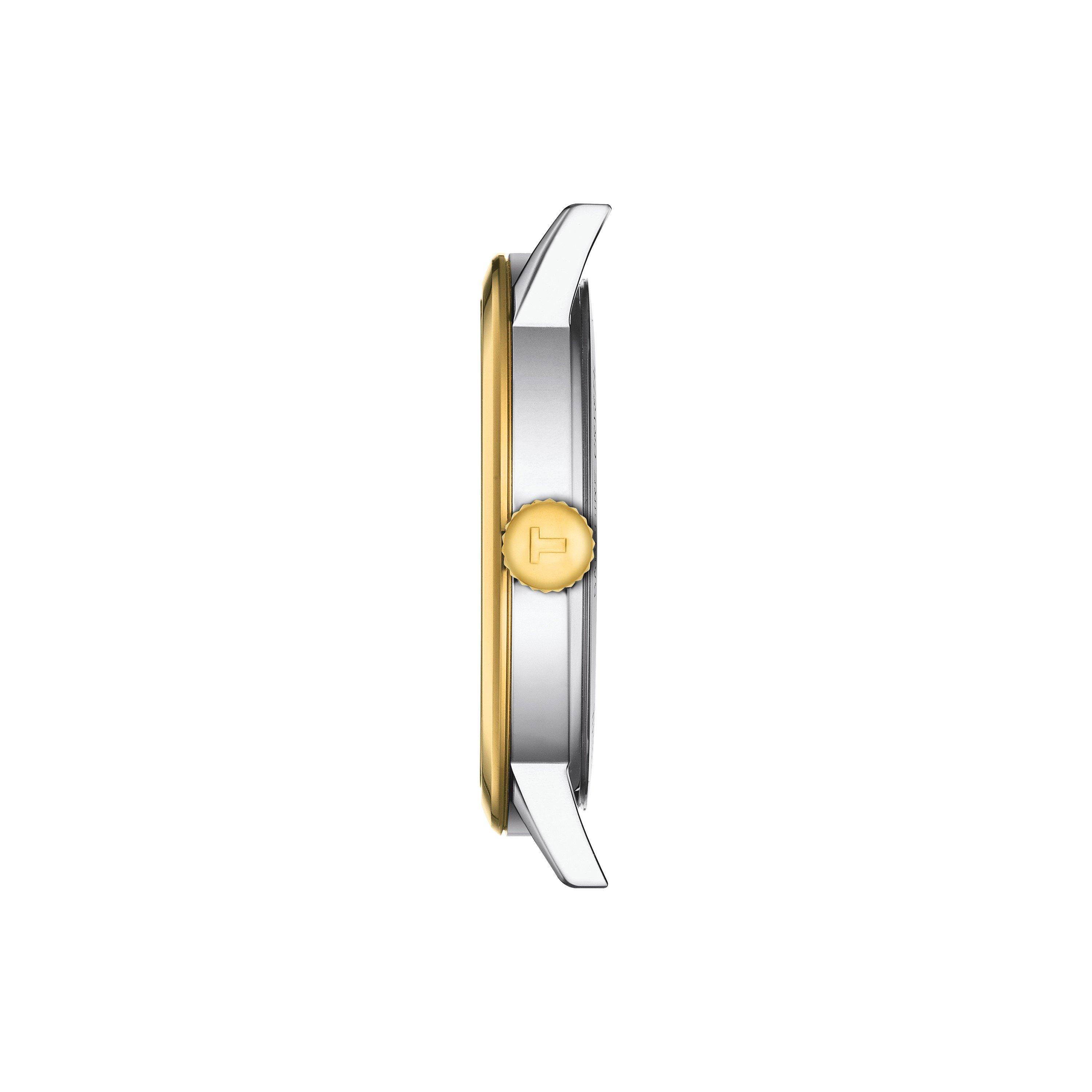 Silver/Two Tone - Tissot - Men's Classic Dream Analogue Quartz Watch - 3
