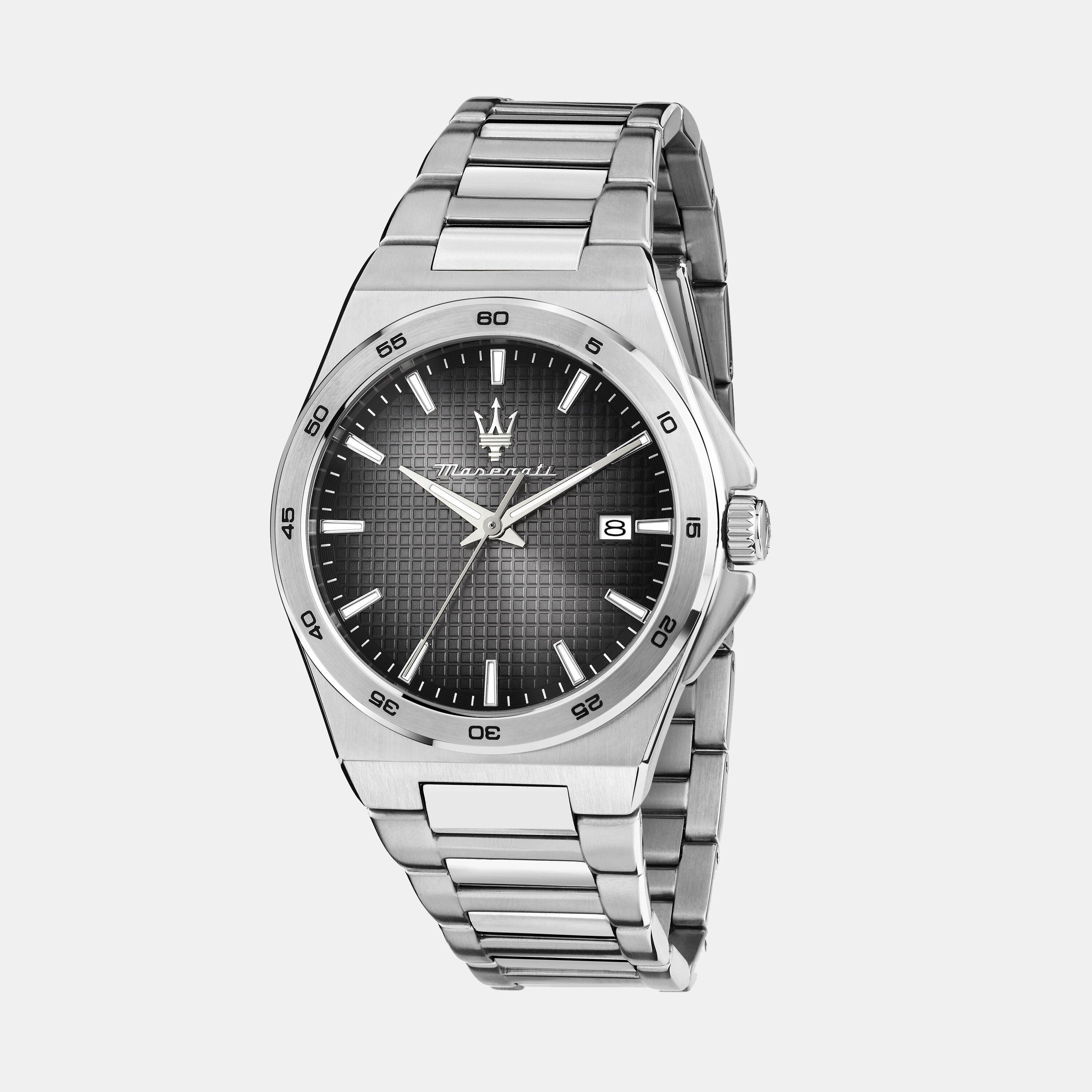 Maserati Men's Velocita Quartz Analogue Watch - Grey