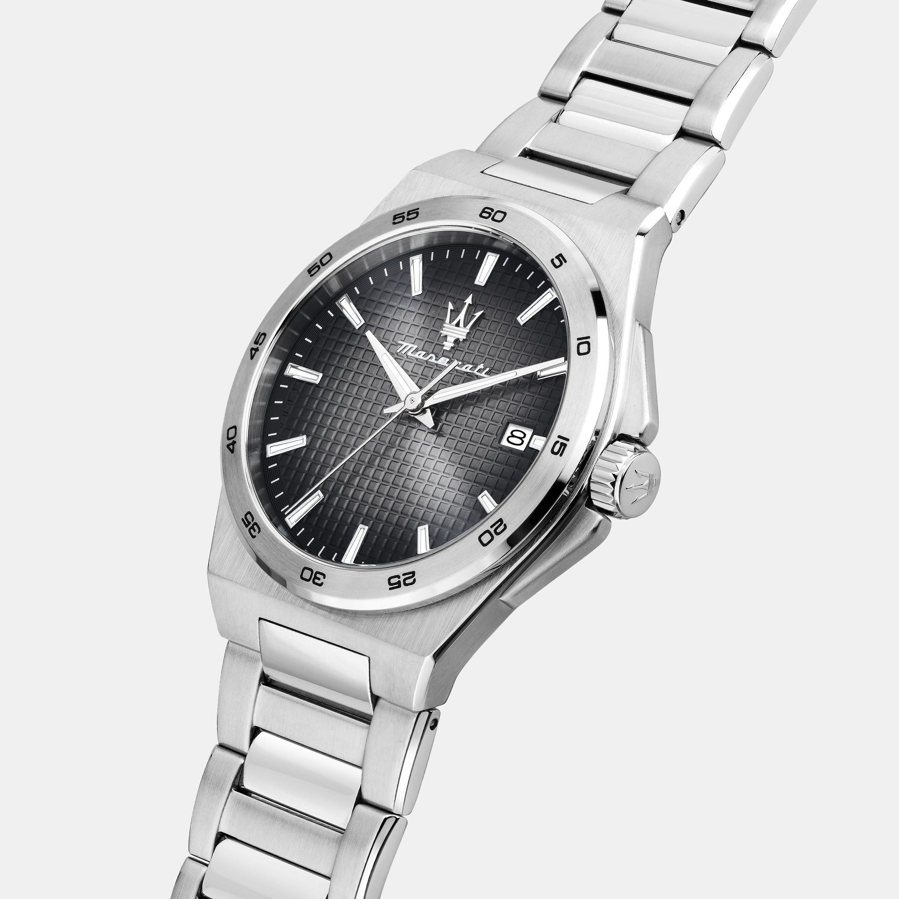 Gris - Maserati - Men's Velocita Quartz Analogue Watch - 4
