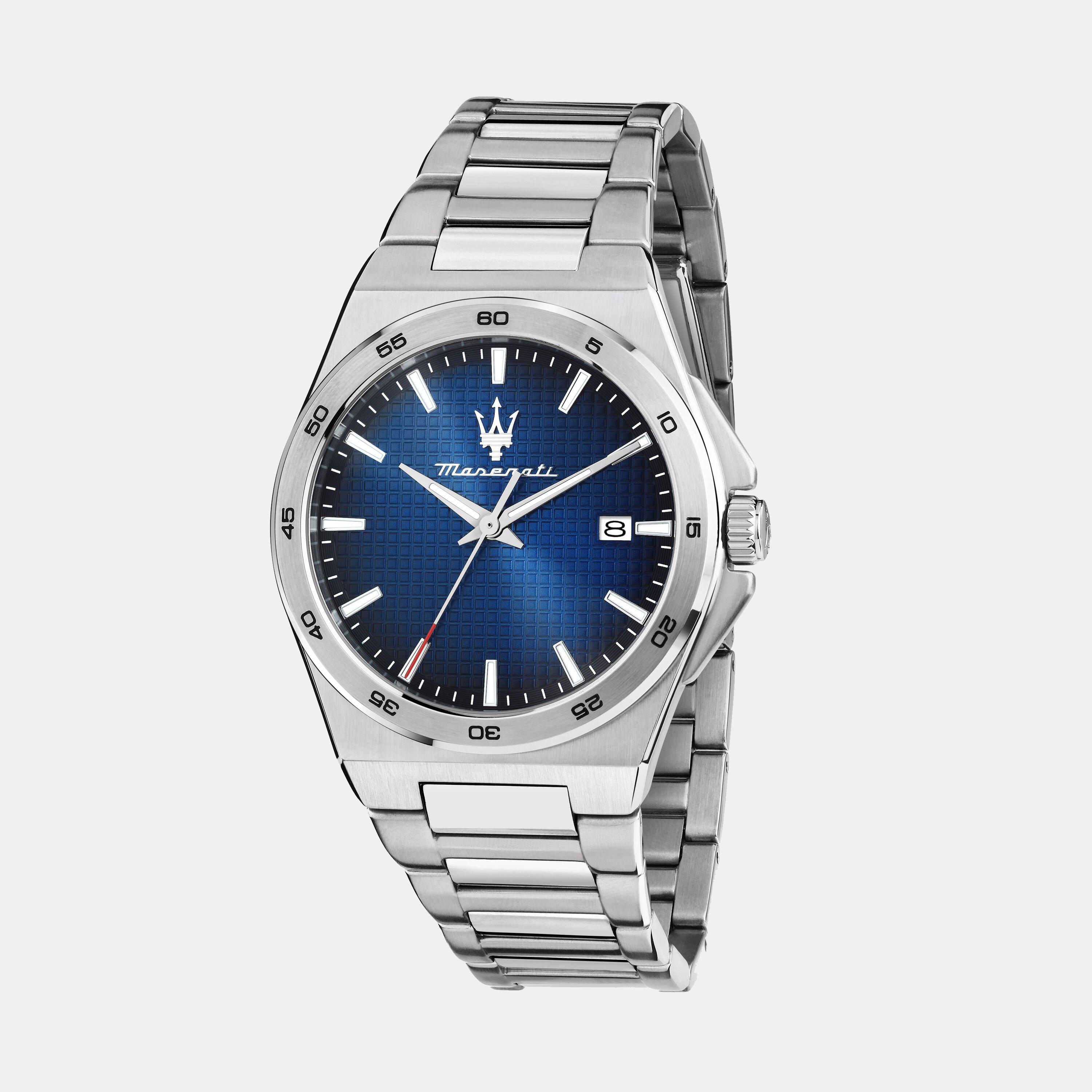 Blue - Maserati - Men's Velocita Quartz Analogue Watch - 1